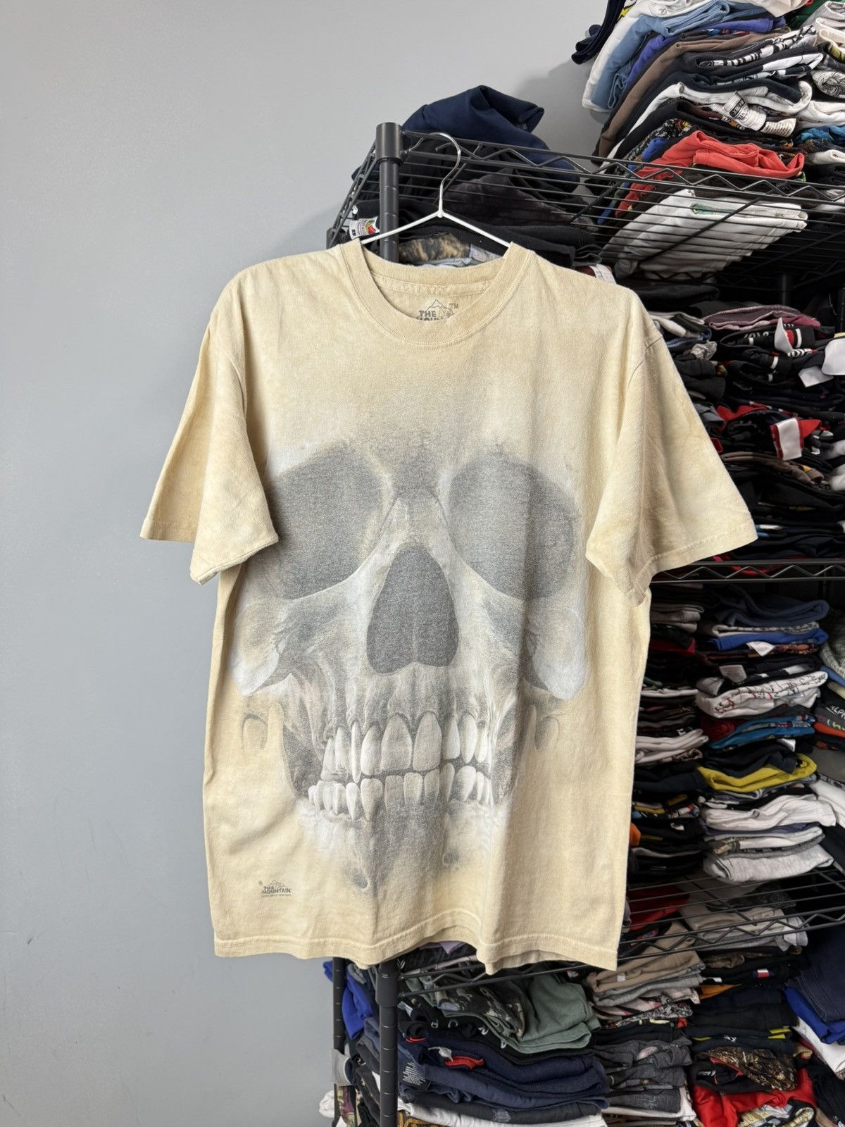 Other 2013 Vintage Scull Print T Shirt Liquid Blue Vtg Hype Size US M / EU 48-50 / 2 - 1 Thumbnail