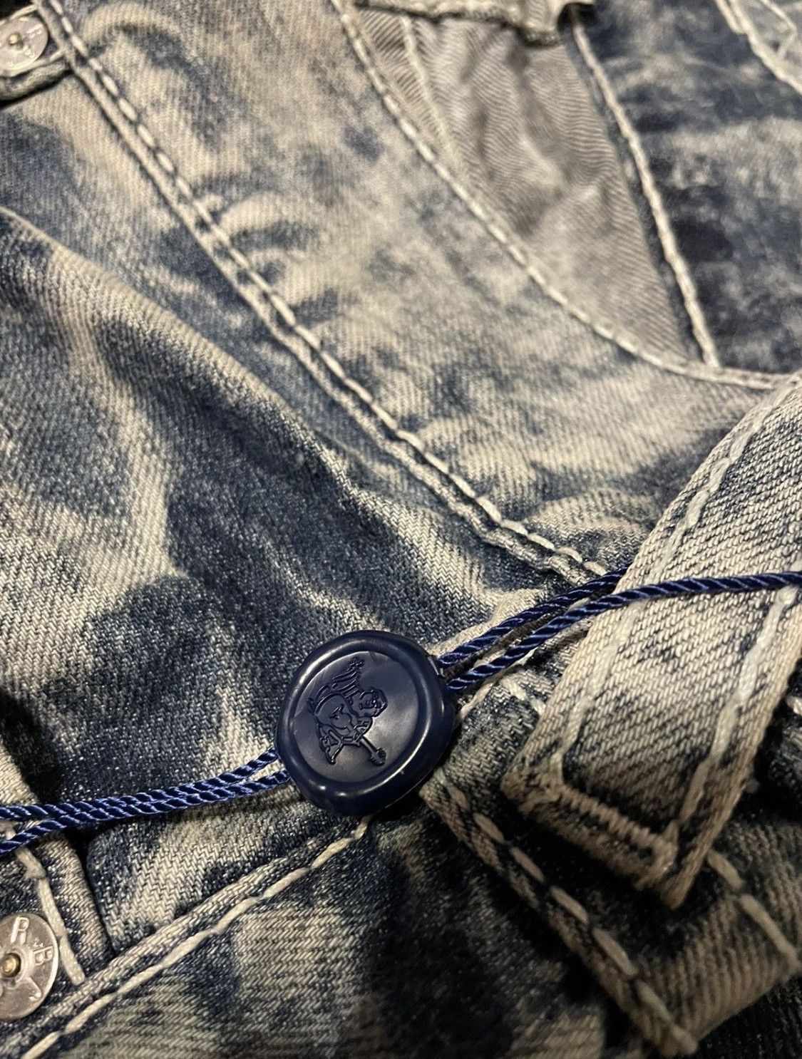 True Religion × Vintage True Religion Distressed Vintage Pants Size US 36 / EU 52 - 5 Thumbnail