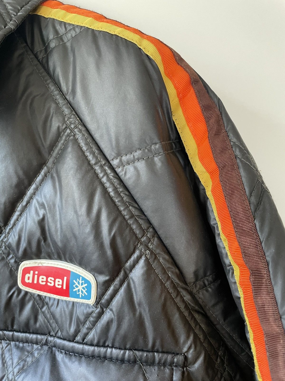 Diesel × Vintage Diesel vintage quilted jacket VERY RARE Size US L / EU 52-54 / 3 - 3 Thumbnail