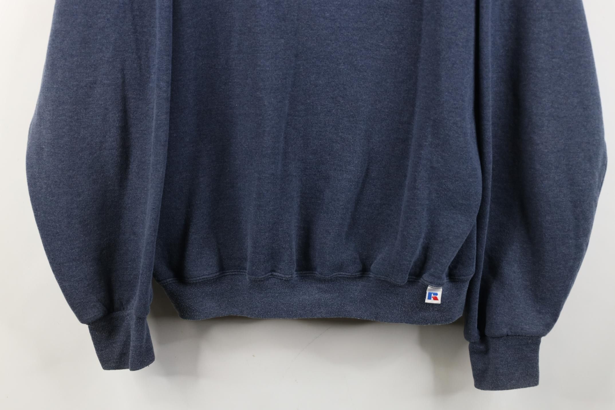 Russell Athletic Vintage Russell Athletic Sun Faded Crewneck Sweatshirt Blue Size US L / EU 52-54 / 3 - 3 Thumbnail