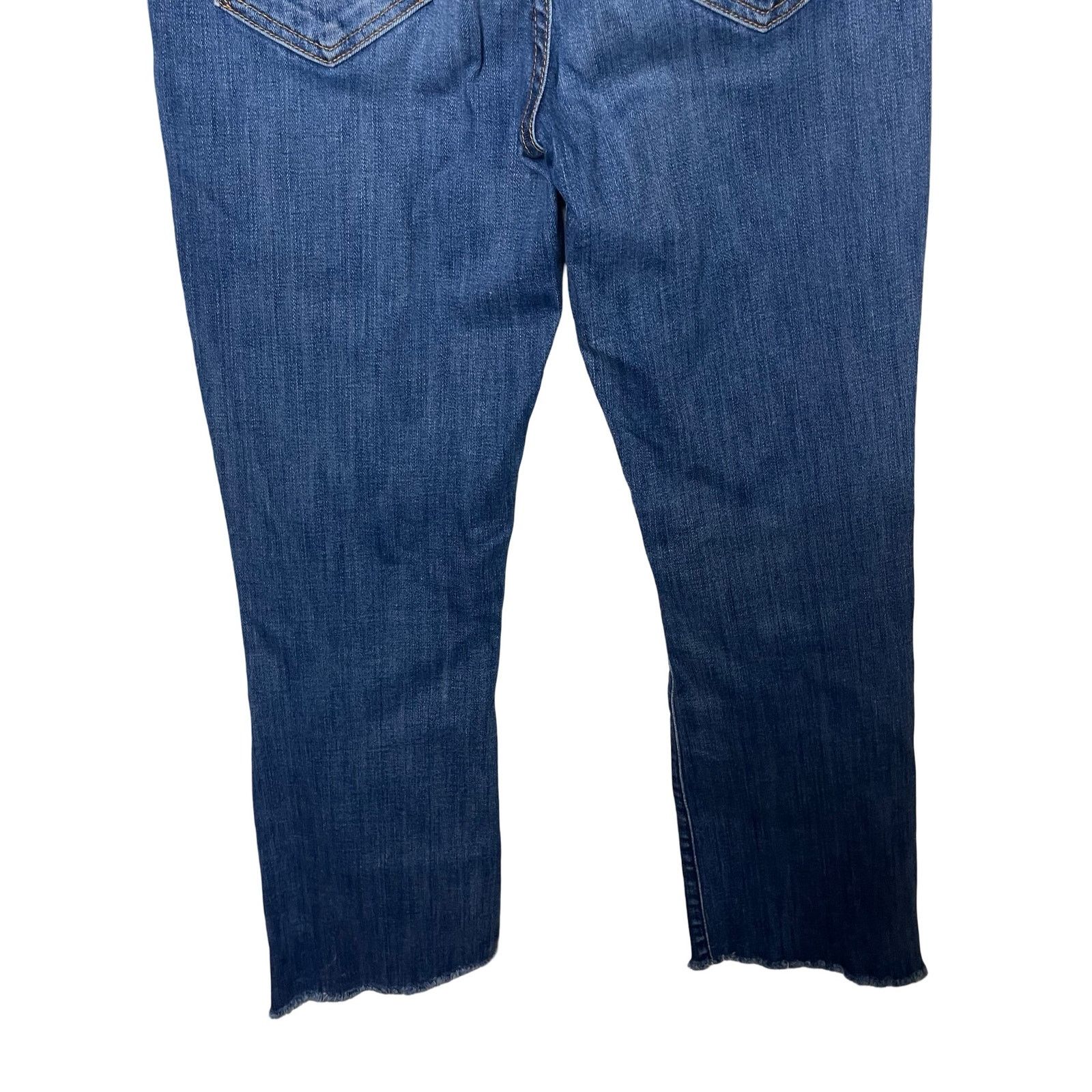 MOTHER MOTHER The Insider Crop Step Fray not rough enough Jeans 28 Size 28" / US 6 / IT 42 - 5 Thumbnail