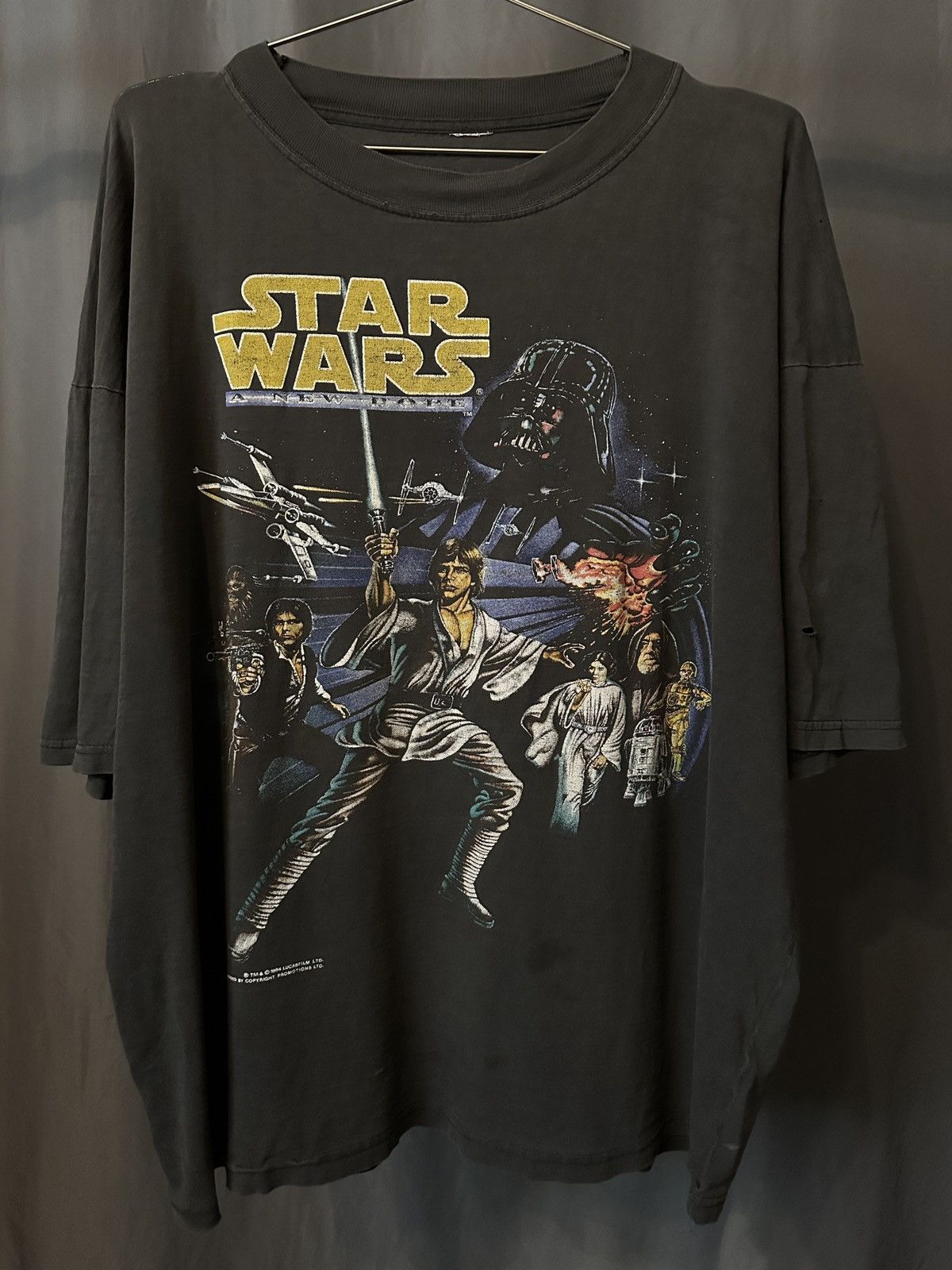 Star Wars × Vintage Vintage 1994 Star Wars A New Hope shirt | Grailed