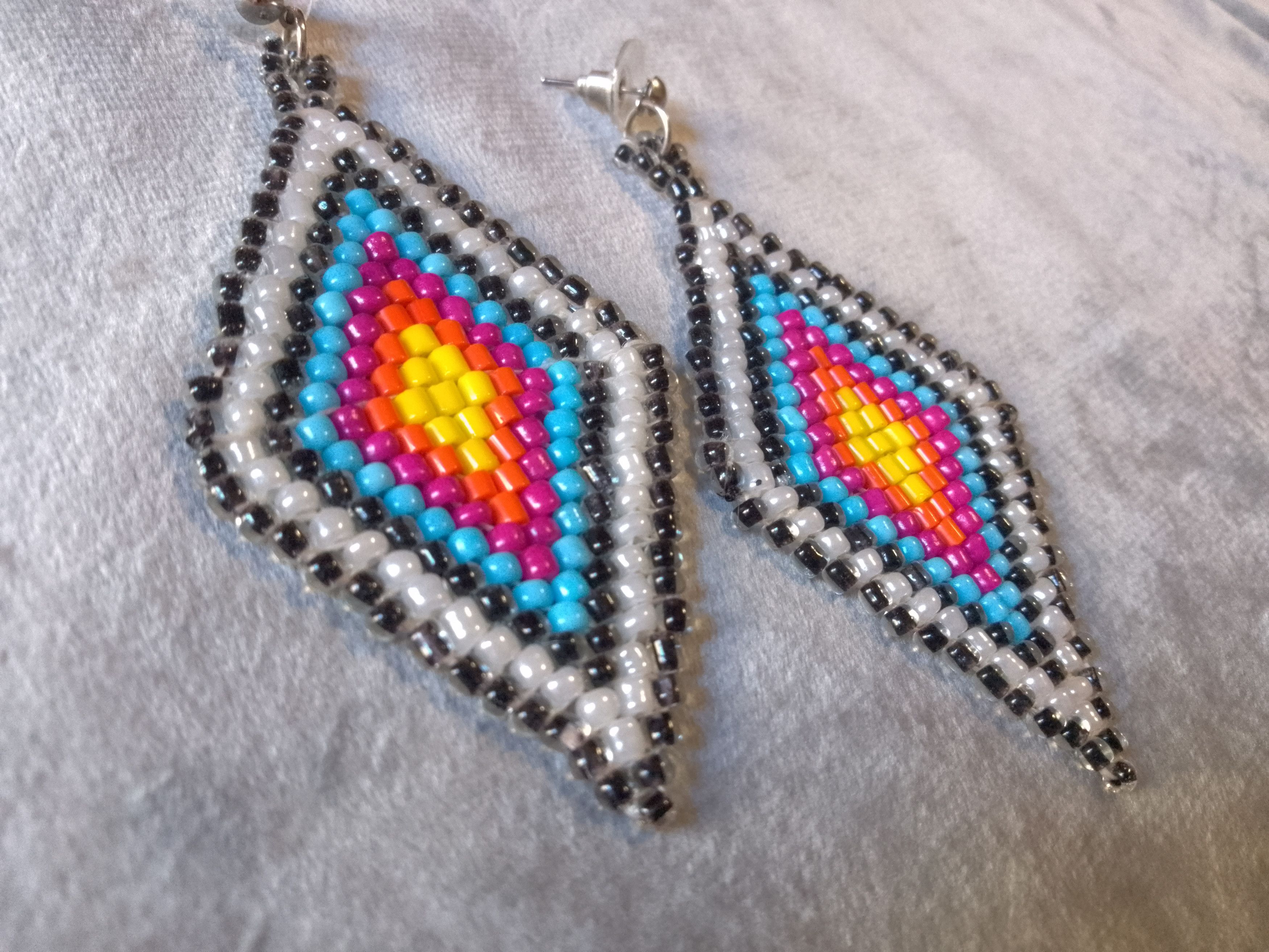 Handmade Necklace Ethnic Native American style Earrings Pendant bangs Size ONE SIZE - 9 Thumbnail