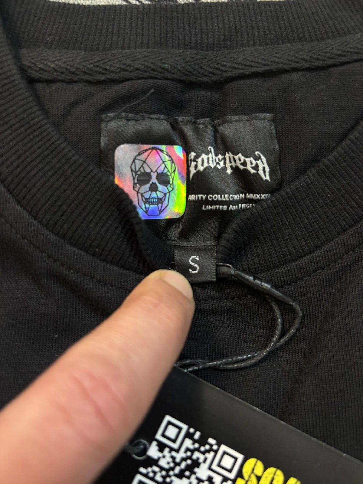 Godspeed Godspeed Stoner Longsleeve, Black Size US S / EU 44-46 / 1 - 4 Thumbnail