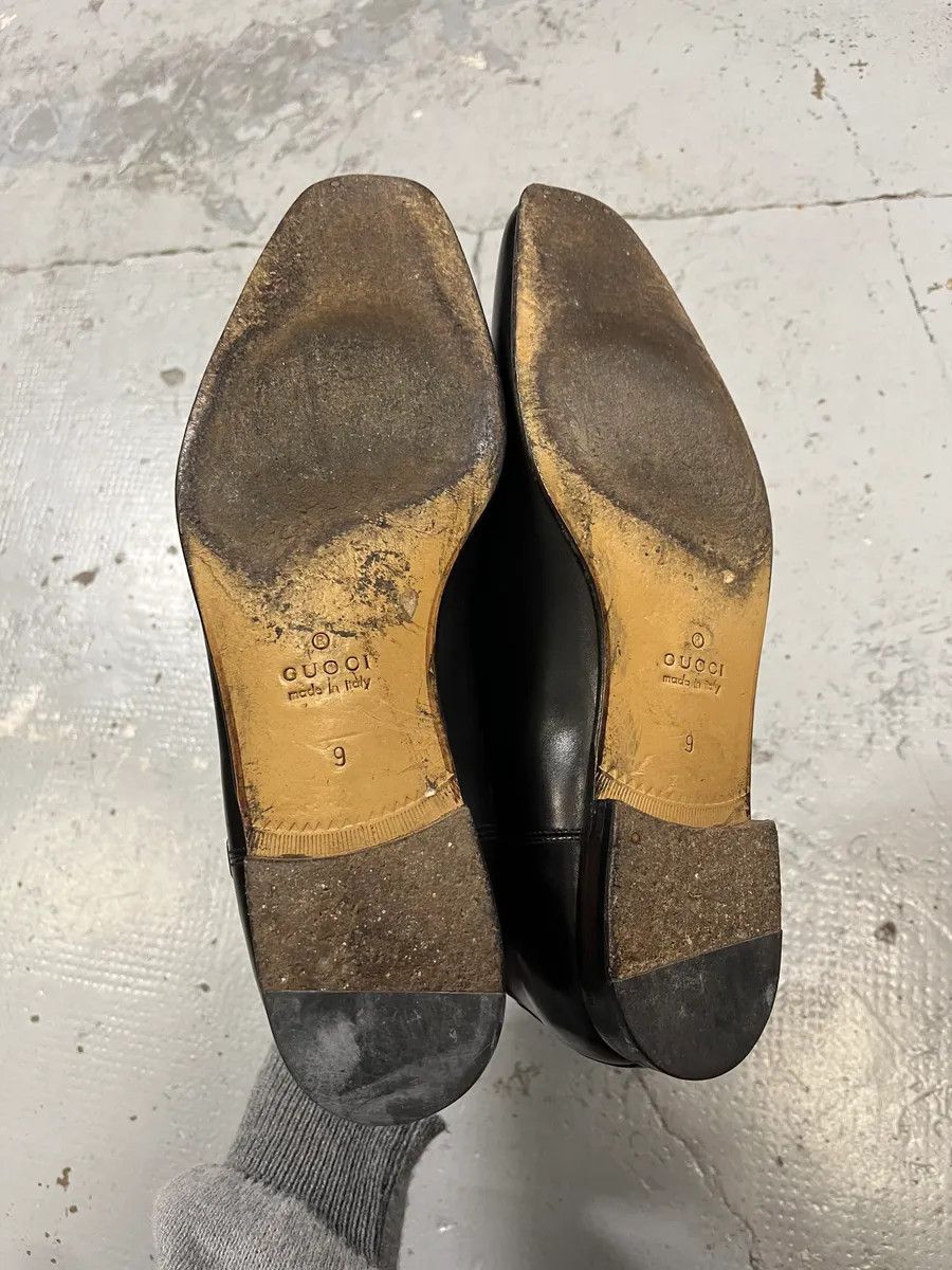 Gucci Gucci Black Leather Chelsea Boots Size US 10.5 / EU 43-44 - 6 Thumbnail