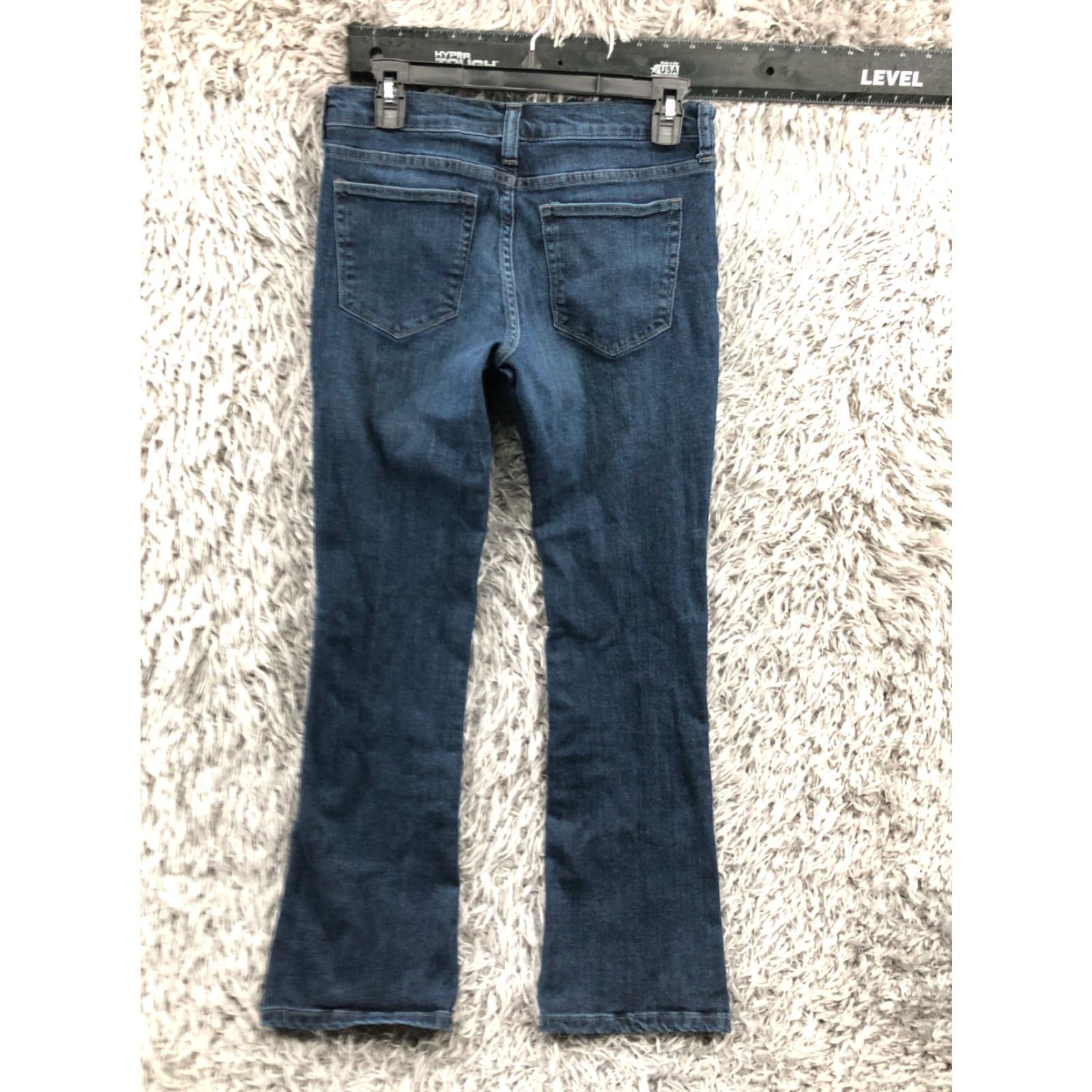 Banana Republic VINTAGE Banana Republic Slim Boot Jeans Size 4 Womens Slim Blue Jeans 28in Waist 30in Inseam Mid Rise Bootcut Denim Cotton Size 27" / US 4 / IT 40 - 6 Thumbnail