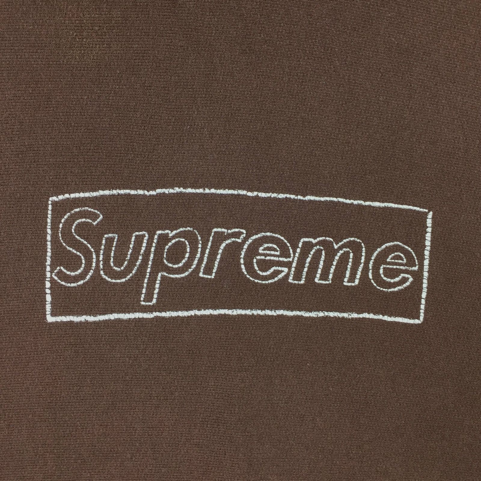 Supreme 2011 Supreme KAWS Brown Box Logo Hoodie Size US M / EU 48-50 / 2 - 4 Thumbnail