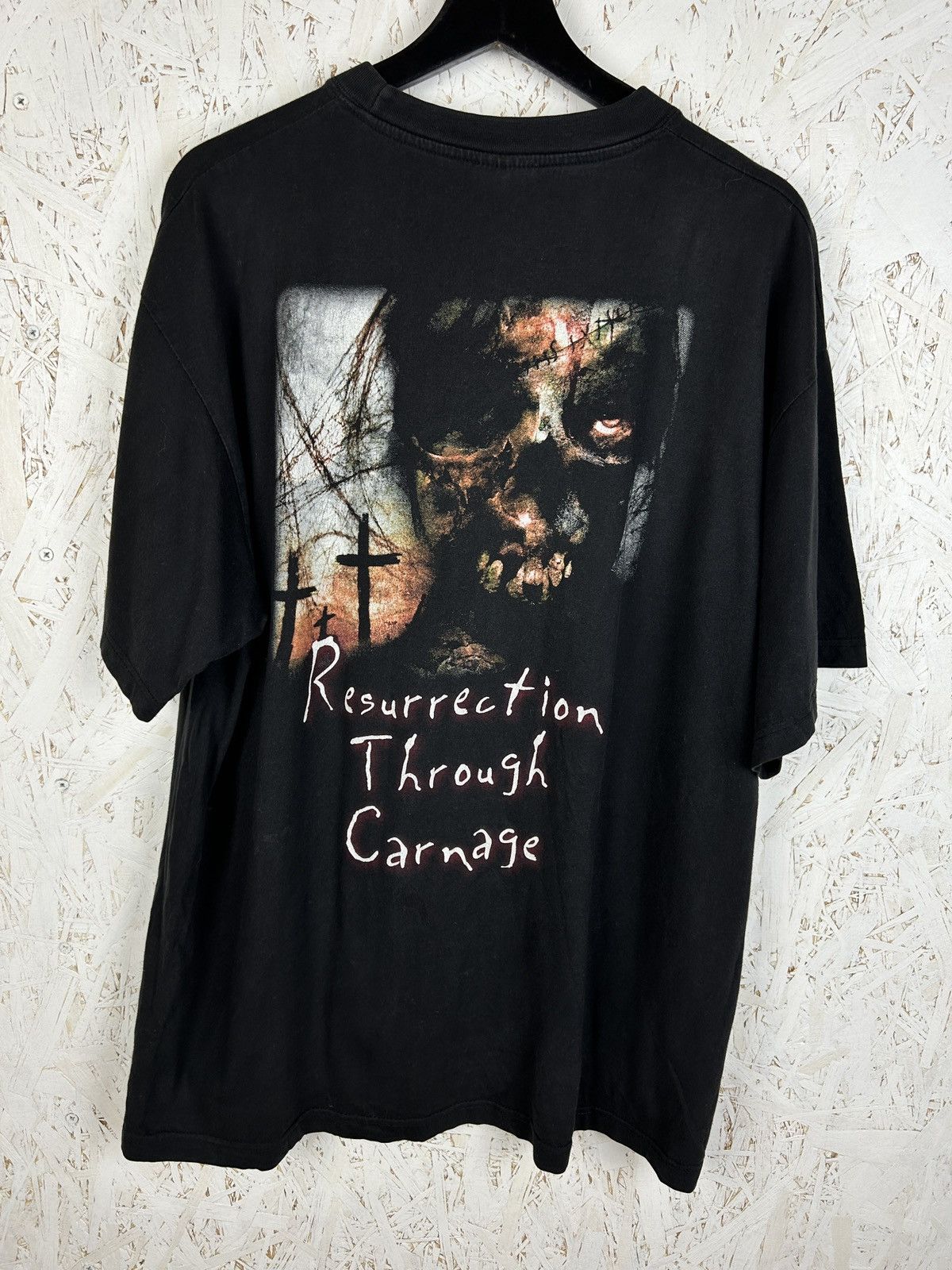 Band Tees Bloodbath 2002 Ressurection Through Carnage Metal T-Shirt XL Size US XL / EU 56 / 4 - 4 Thumbnail