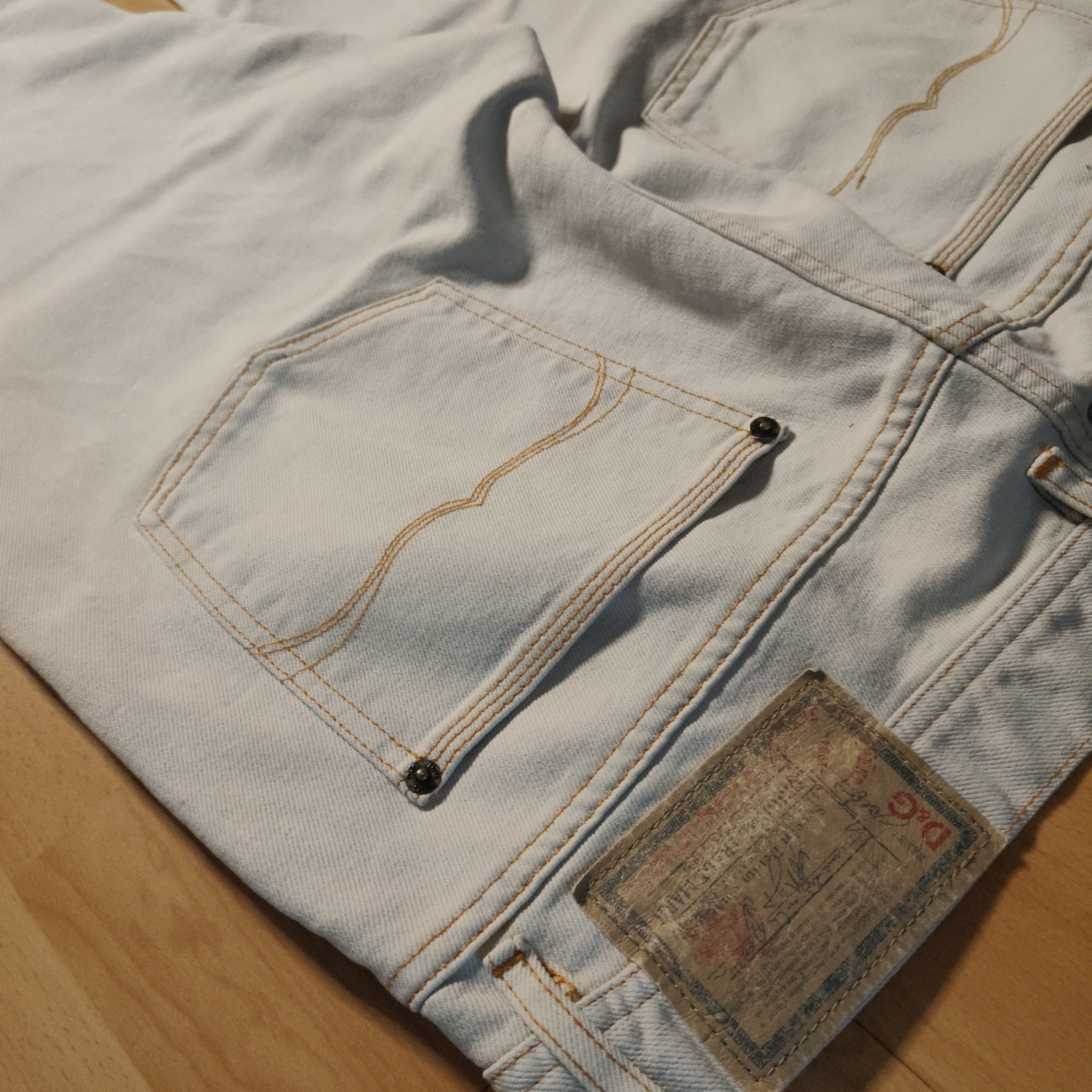 Dolce & Gabbana × Vintage DOLCE&GABBANA Cotton Straight Fit Jeans Made In Morocco Size US 35 - 6 Thumbnail