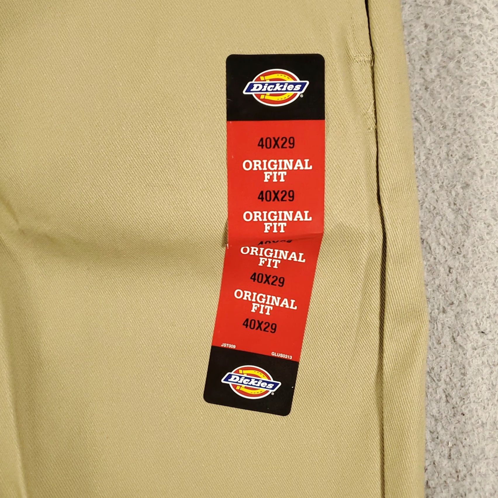 Dickies Dickies 874 Work Pants Mens 40x29 Beige Original Fit NWT Size US 40 / EU 56 - 6 Thumbnail