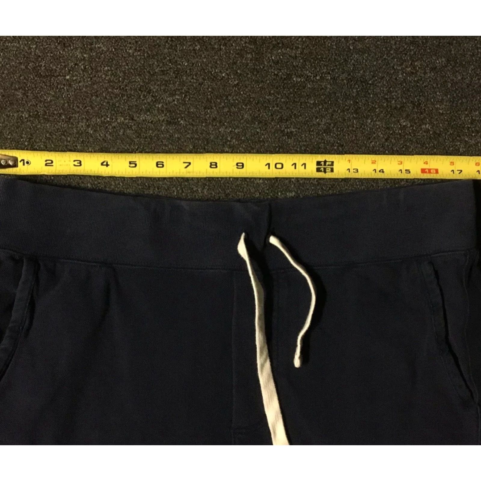Polo Ralph Lauren Vtg 90s Polo Ralph Lauren Sweat Shorts M Navy Blue Mens Shorts Nautical Sailing Beach 90s USA Logo Retro Polo Ralph Lauren Sweat Size US M / EU 48-50 / 2 - 5 Thumbnail