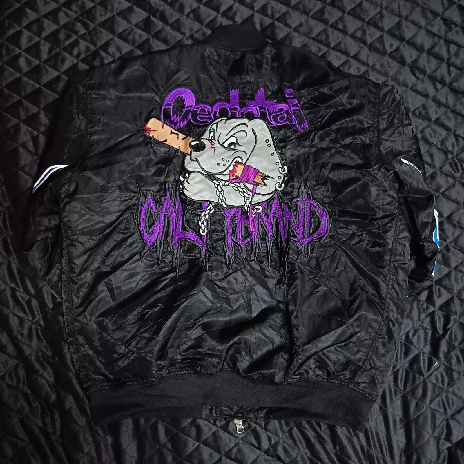 Japanese Brand Galfy OedoTai Stardom Joshi Puroresu Wrestling Jacket スターダム Size US L / EU 52-54 / 3 - 5 Thumbnail