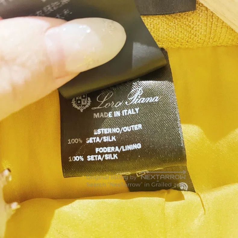 Loro Piana Loro Piana Yellow Pleated Skirt Size 25" / US 0 / IT 36 - 5 Thumbnail