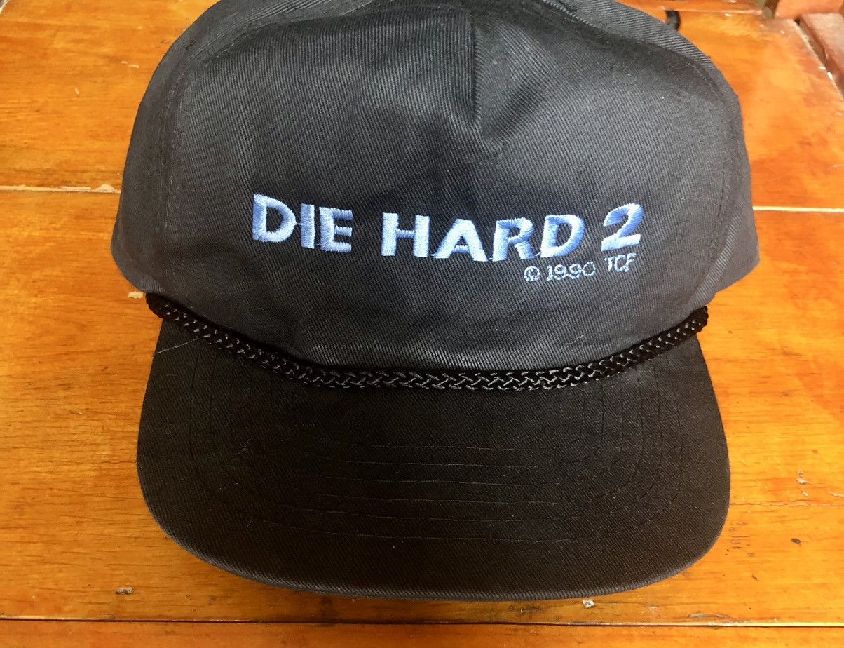 Vintage Dope🔥 Movie “Die Hard2” c 1990 TCF baseball cap bruce willis Size ONE SIZE - 2 Thumbnail