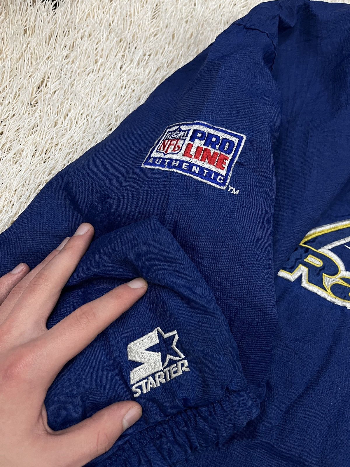 NFL Vintage St Louis Rams NFL Starter Jacket proline authentic Size US M / EU 48-50 / 2 - 8 Thumbnail