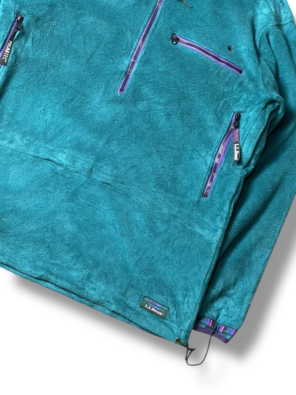 L.L. Bean × Polartec × Vintage L.L Bean x Polartec Half Zipper Fleece Jacket (113) Size US S / EU 44-46 / 1 - 4 Thumbnail