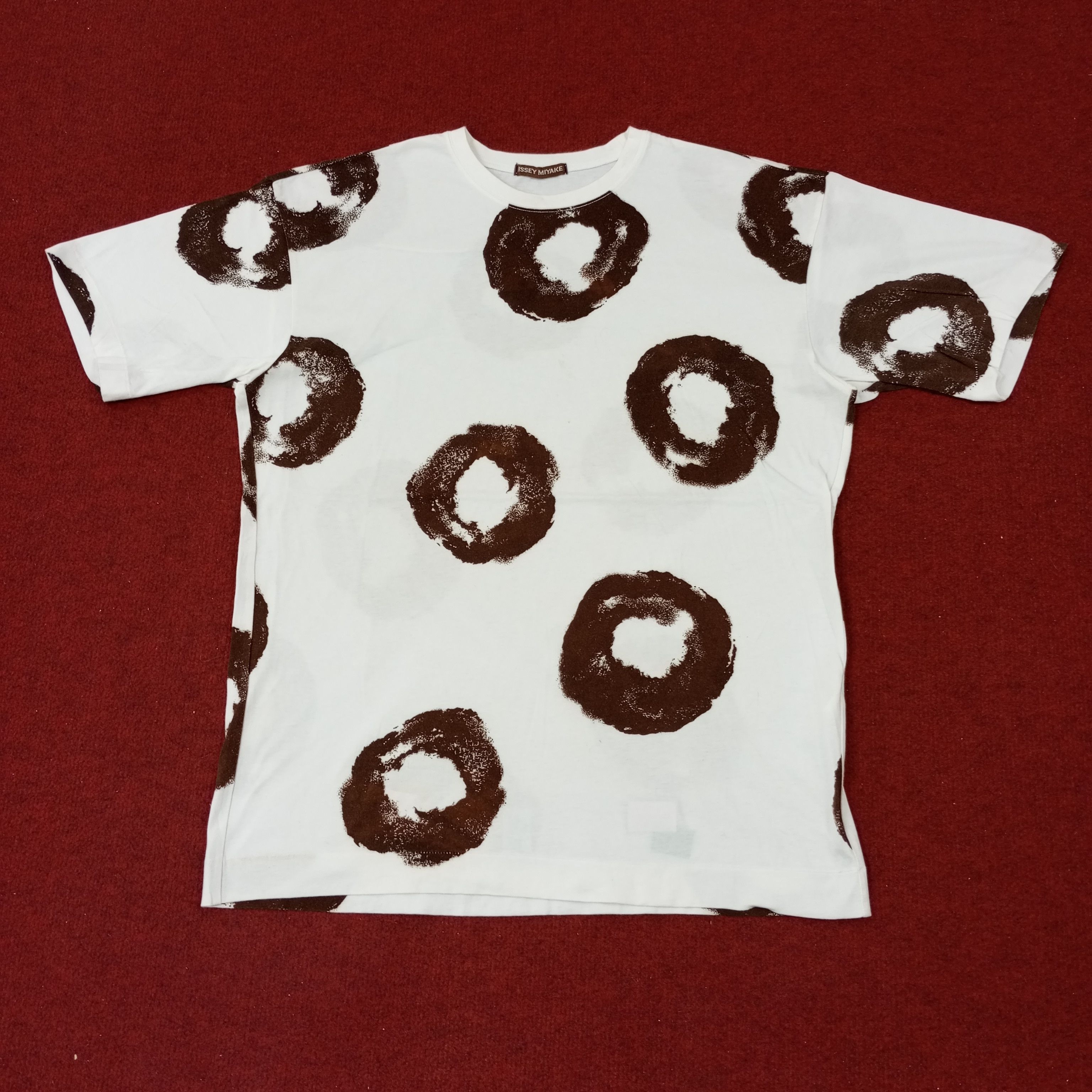 Issey Miyake × Japanese Brand × Vintage Issey Miyake Japanese Fashion Designer Tshirt c219n53 Size US L / EU 52-54 / 3 - 1 Thumbnail