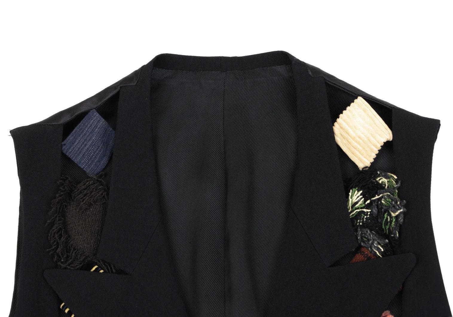 Yohji Yamamoto Yohji Yamamoto Argyle Vest in Black Size US M / EU 48-50 / 2 - 3 Thumbnail