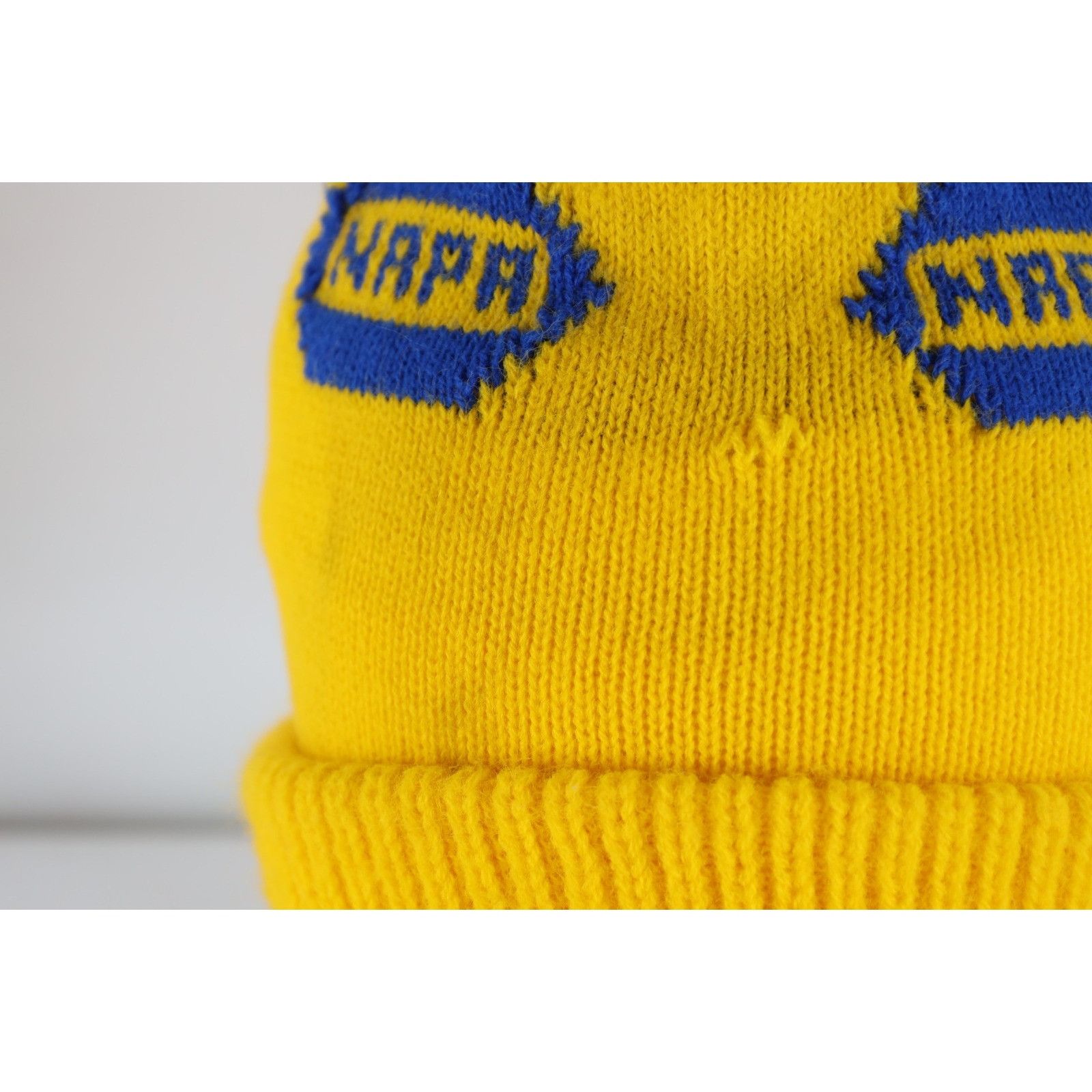 Vintage Vintage 80s 90s Spell Out NAPA Auto Parts Racing Beanie Hat Size ONE SIZE - 3 Thumbnail