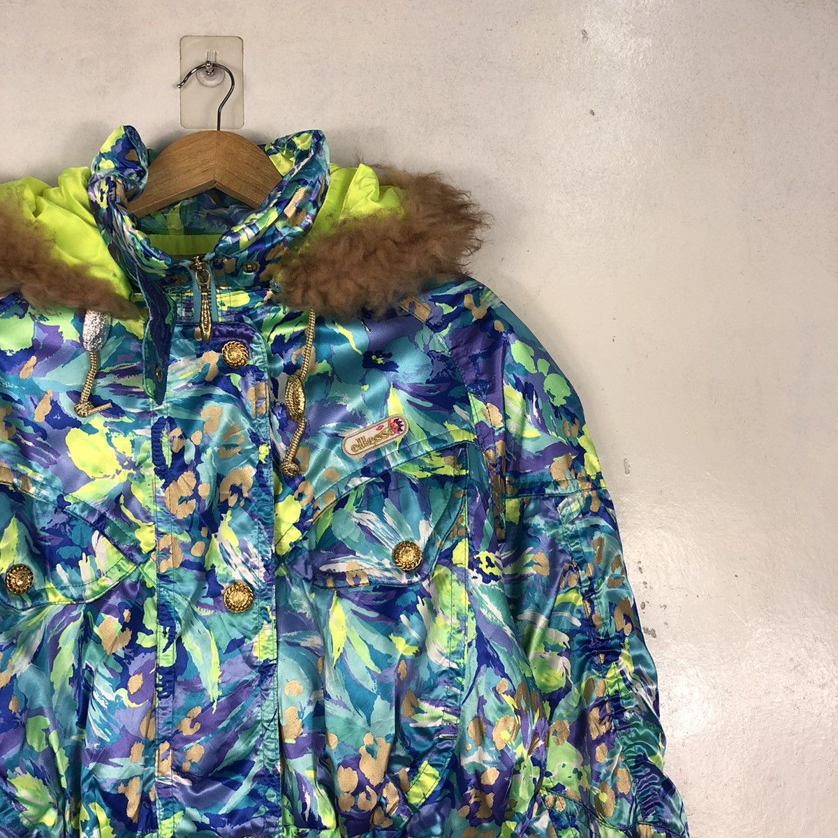 Ellesse × Vintage Ellesse Bomber Sking Winter Bomber Jacket Size US M / EU 48-50 / 2 - 5 Thumbnail