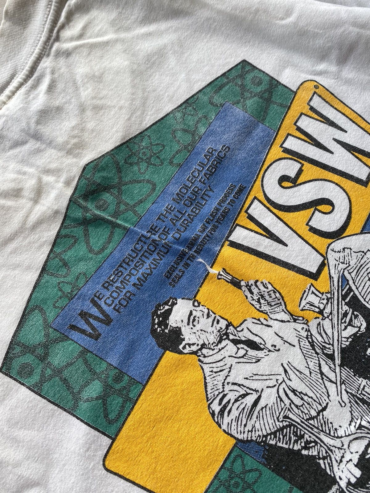 Vision Streetwear 🇺🇸Vintage 1990 Vision Streetwear T-Shirt Made in USA Big Logo Size US XL / EU 56 / 4 - 6 Thumbnail