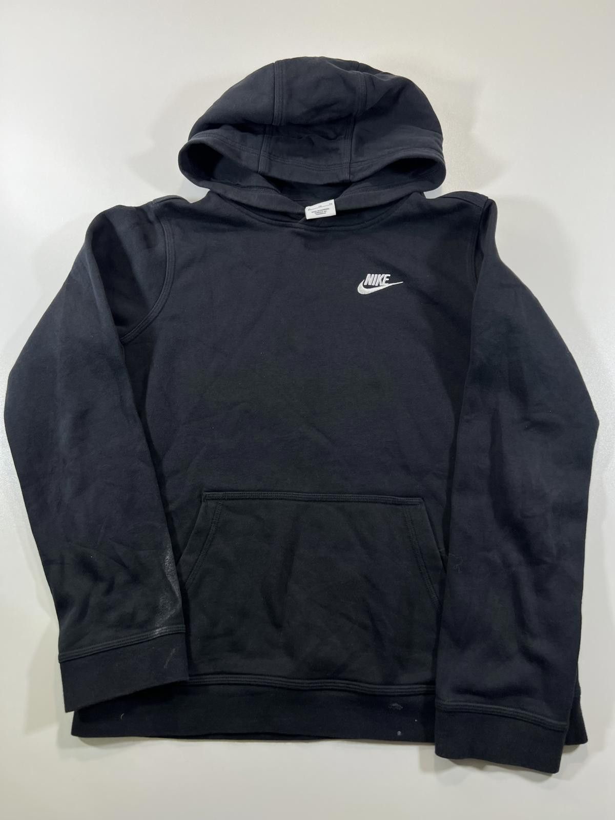Nike Nike Black Hoodie Sweatshirt with Logo Youth XL Size US XL / EU 56 / 4 - 1 Thumbnail