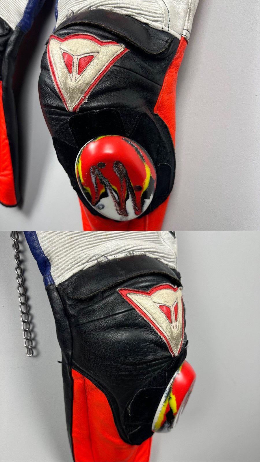 Dainese Vintage Dainese Professional Leather Superbike Moto Pants Size 28" / US 6 / IT 42 - 14 Thumbnail