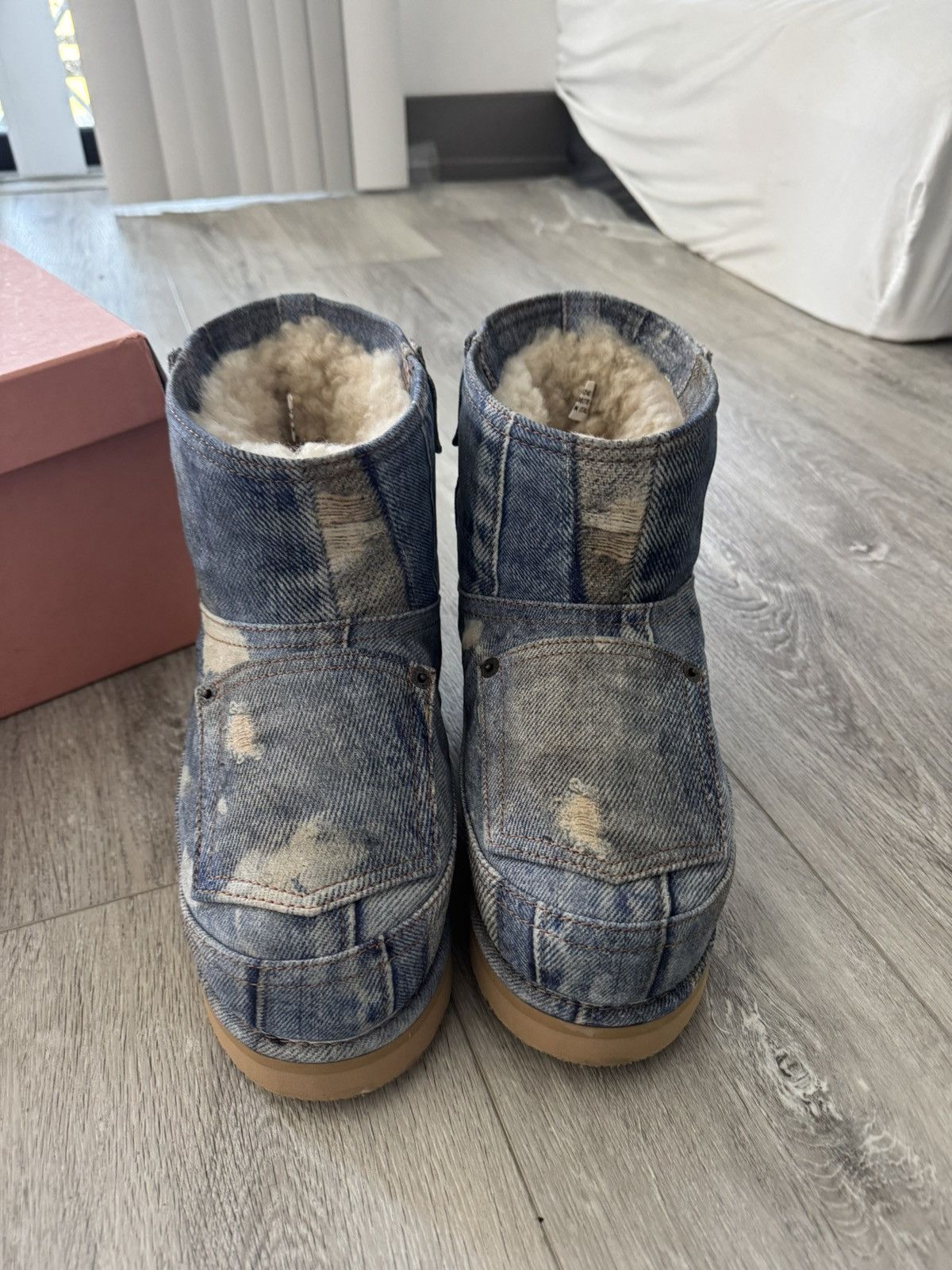 Acne Studios Acne Studios Low Printed Boots Size US 8 / IT 38 - 1 Thumbnail