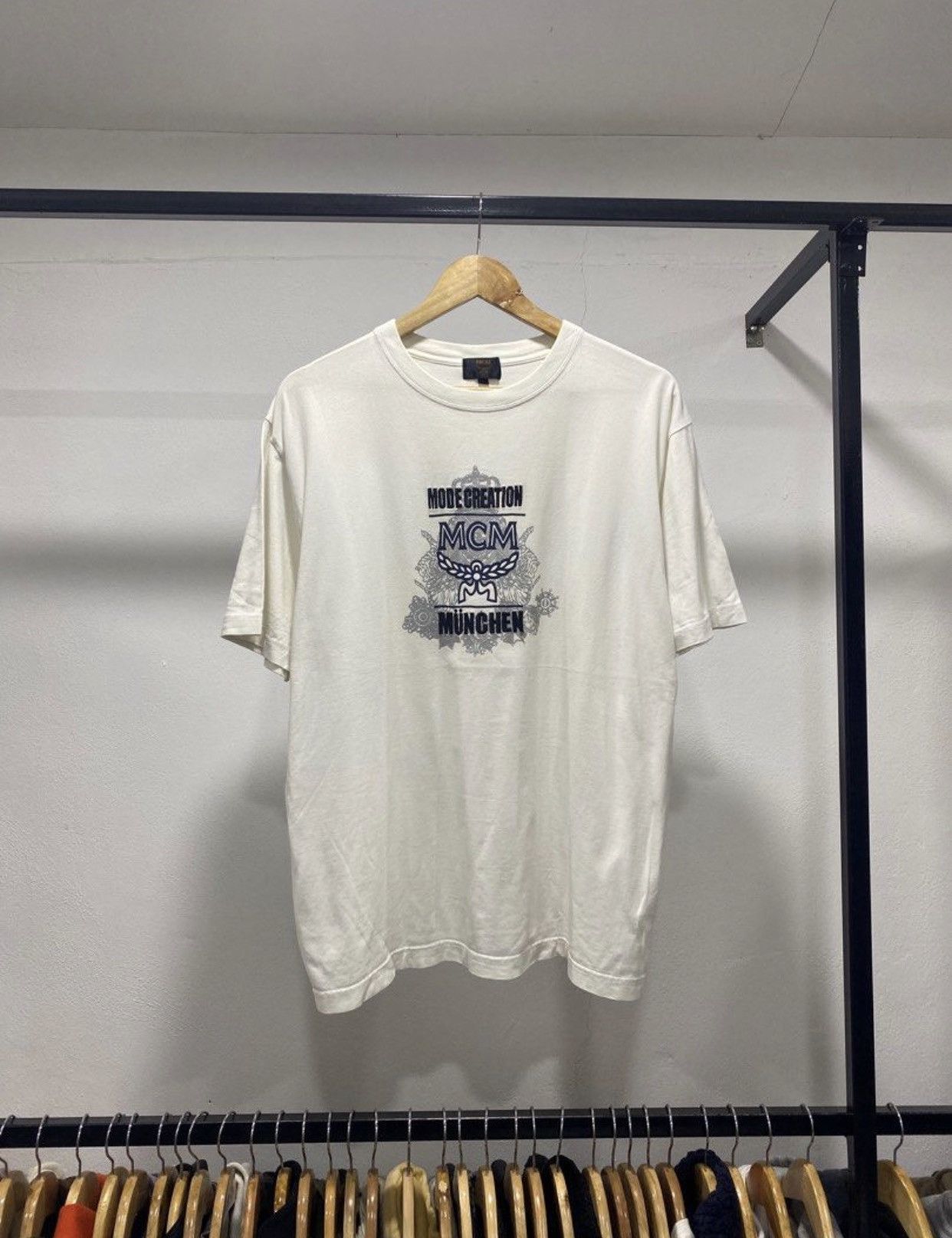 MCM × Vintage MCM MODE CREATION MUNCHEN BIG LOGO Size US L / EU 52-54 / 3 - 1 Thumbnail
