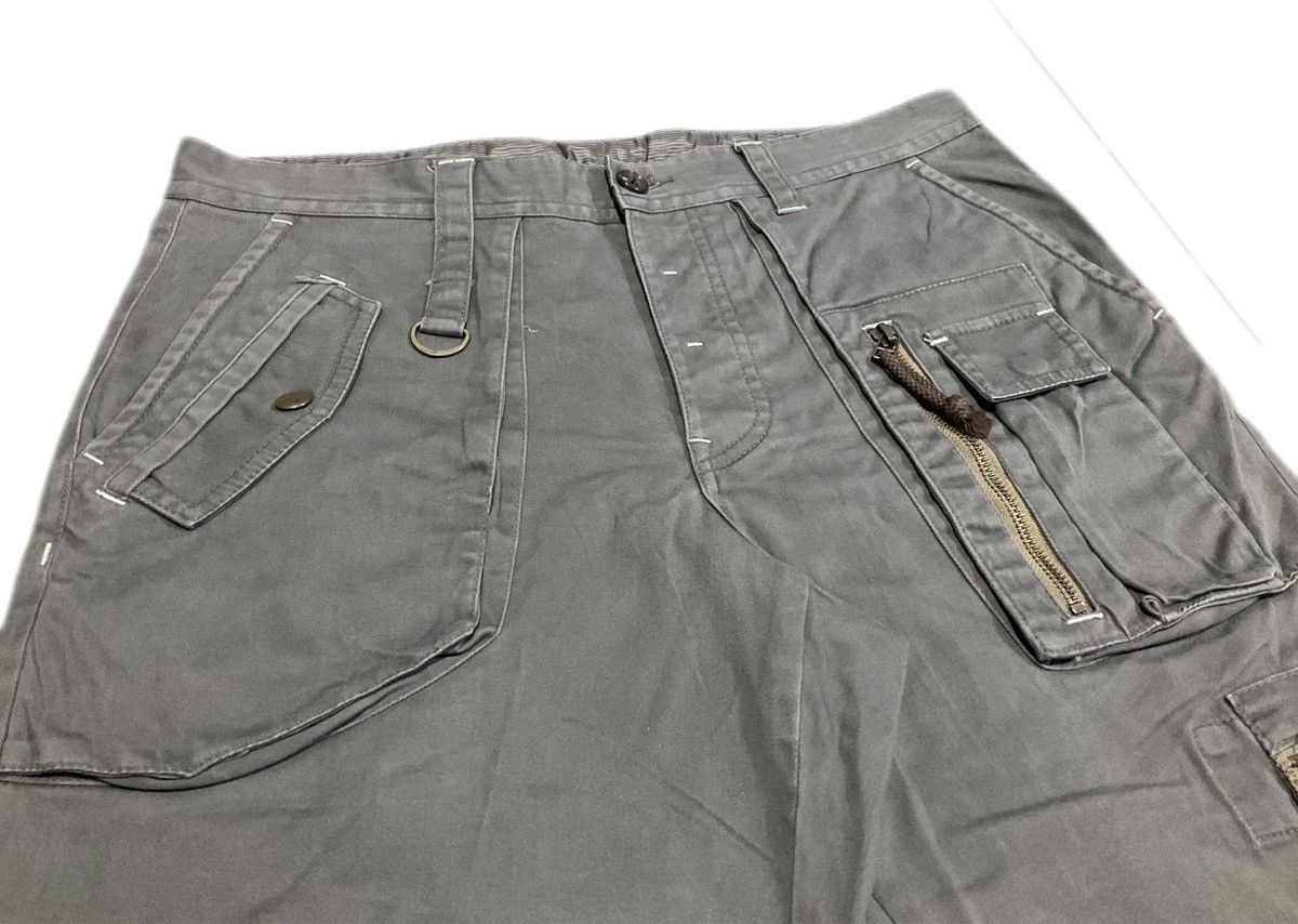 Hysteric Glamour × If Six Was Nine × Le Grande Bleu (L.G.B.) 🔥Archived Birdgir Cargo Pants Zipper Crazy Multi Pocket LGB Size US 34 / EU 50 - 3 Thumbnail