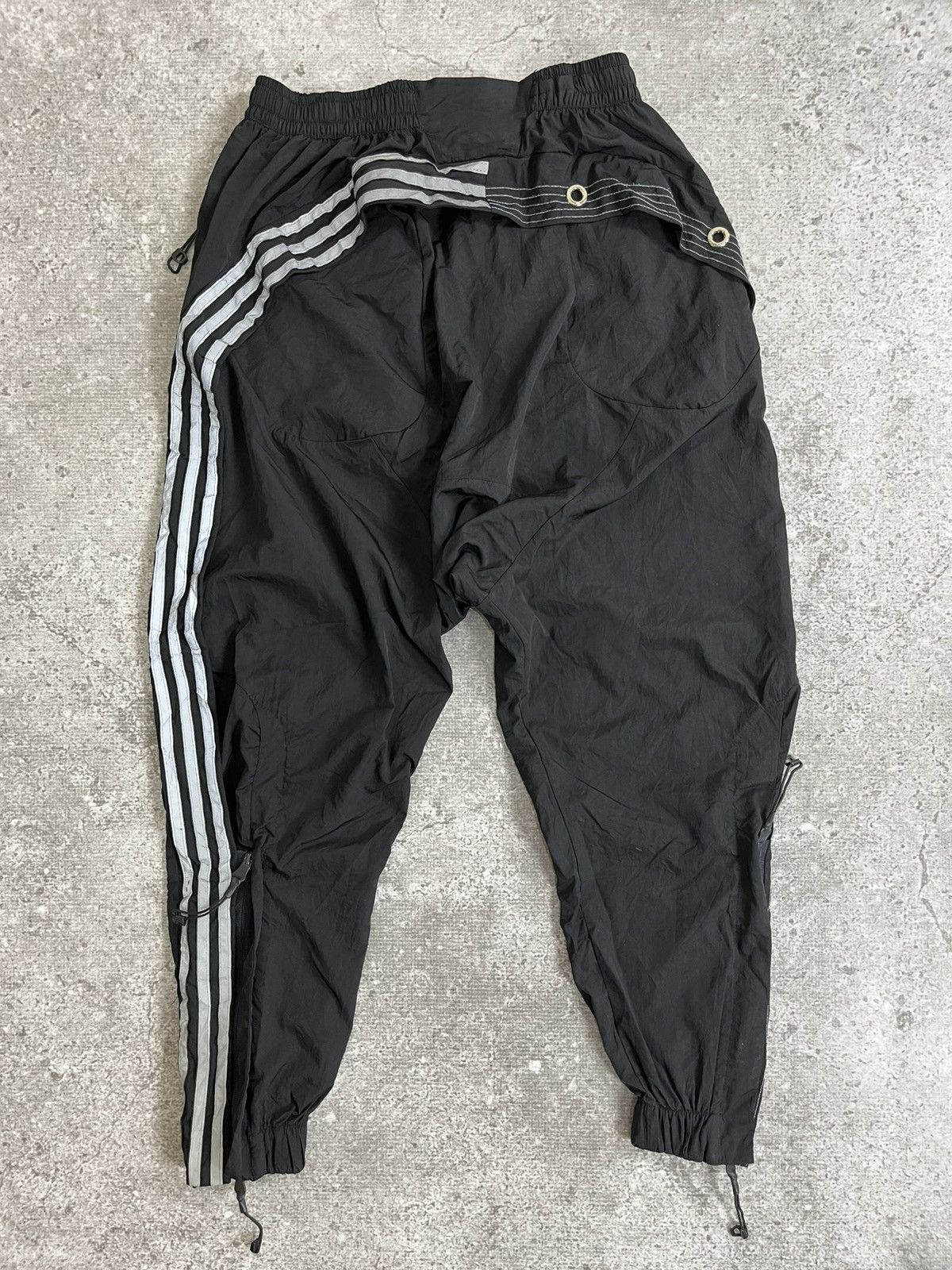 Adidas Adidas x Hamcus FW23 Snap Button 3 Stripe Track Pants Size US 31 - 2 Thumbnail