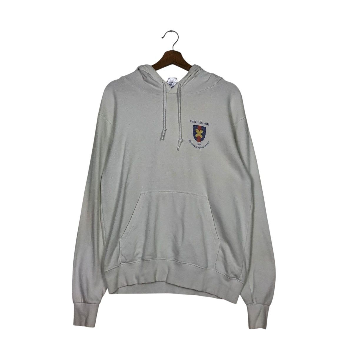 Vintage 🔥VINTAGE HOODIE PULL OVER KEIO UNIVERSITY 1858 BIG LOGO Size US M / EU 48-50 / 2 - 13 Thumbnail
