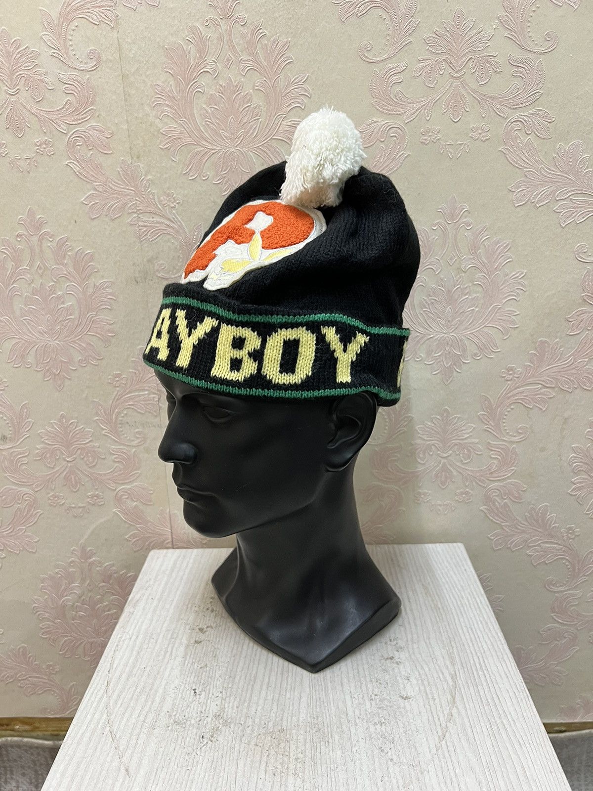 Playboy Vintage Playboy Spell Out Beanie Hats Size ONE SIZE - 3 Thumbnail