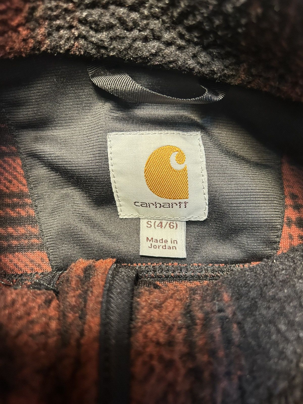 Carhartt Carhartt Zip up Flannel Style Sweater Size US XS / EU 42 / 0 - 7 Thumbnail