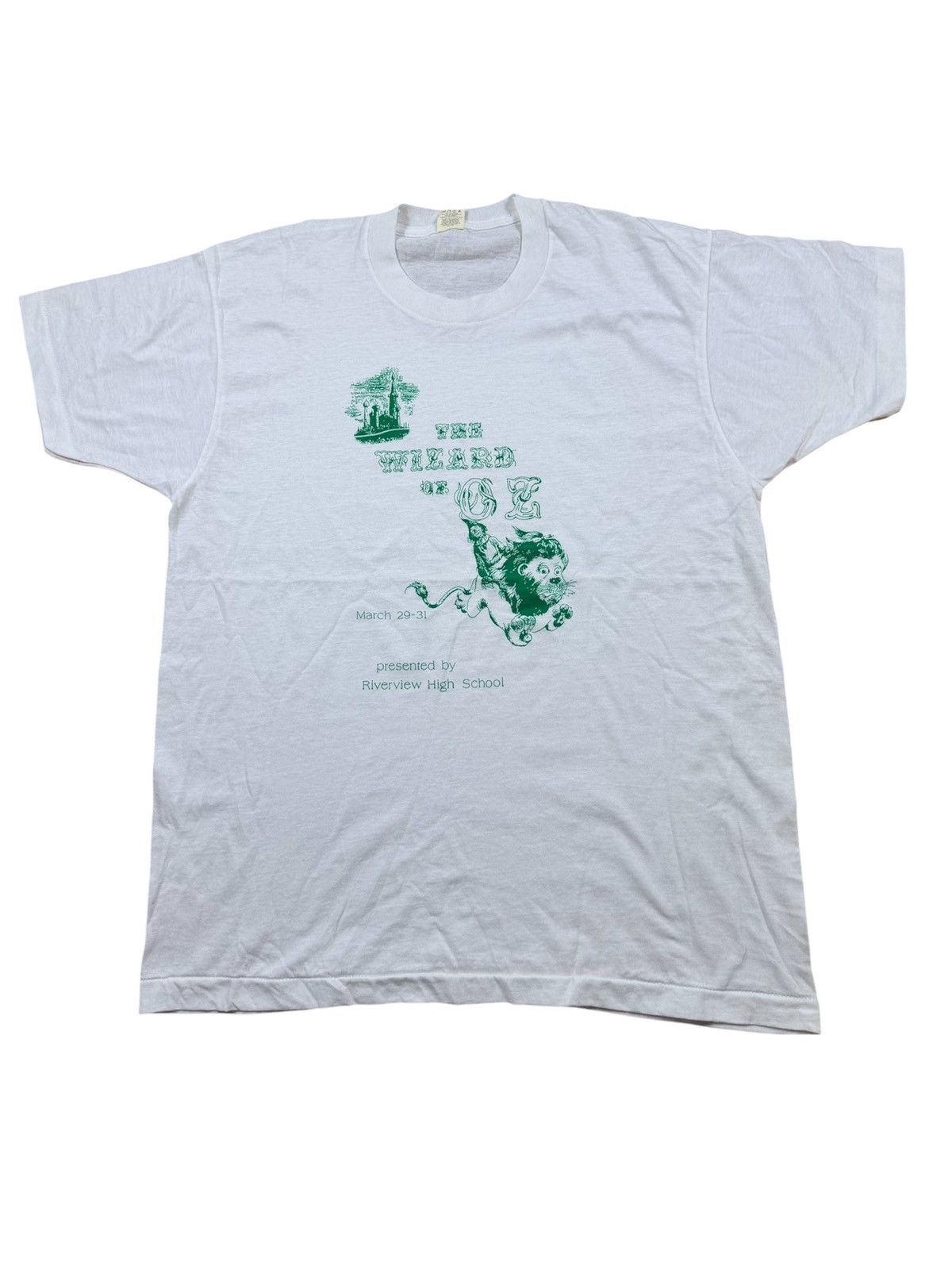 Vintage Vintage 80s The Wizard of Oz play by Riverview High School Size US XL / EU 56 / 4 - 1 Thumbnail