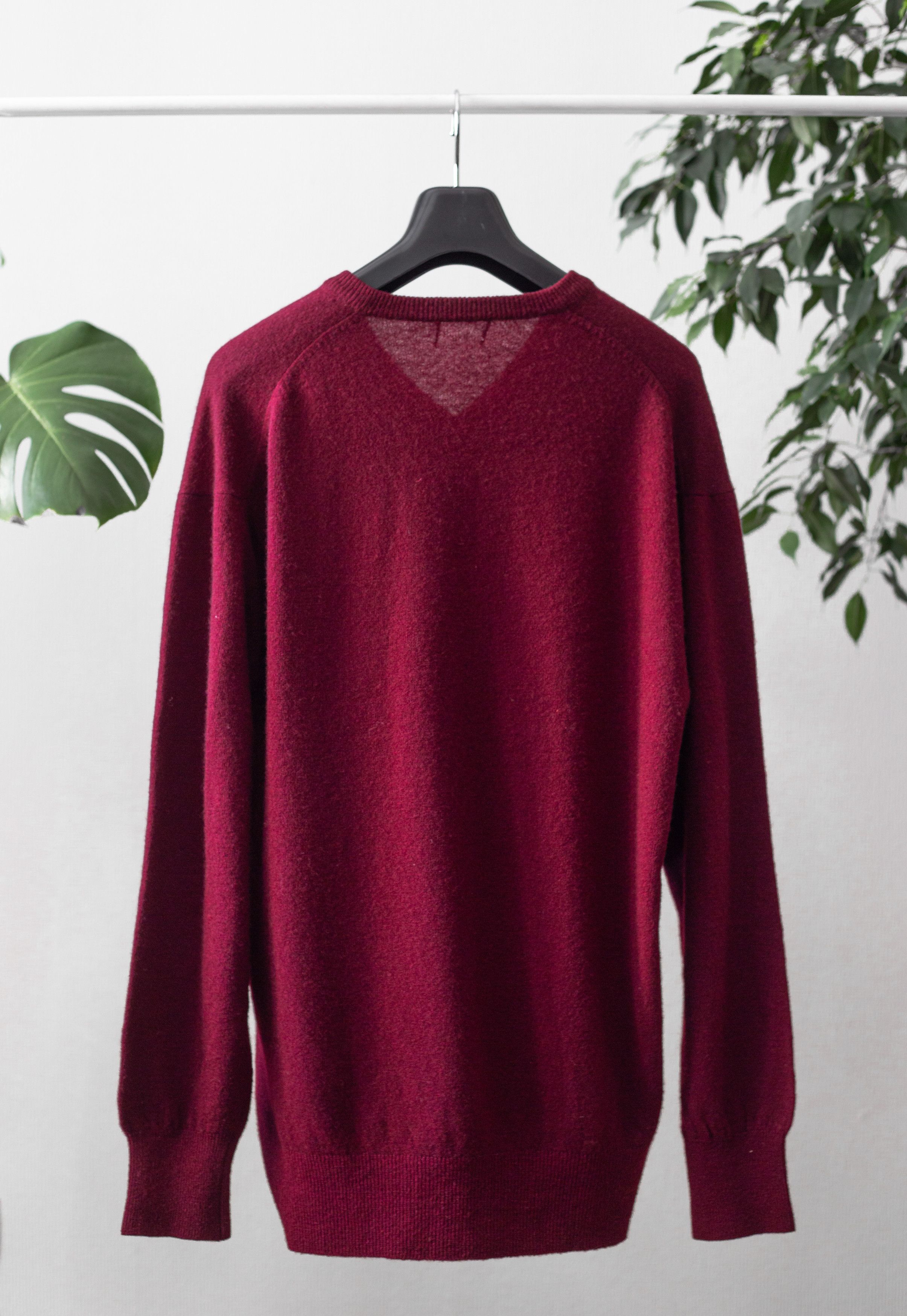 Comme des Garcons Homme vintage v-neck sweater Size US M / EU 48-50 / 2 - 3 Thumbnail