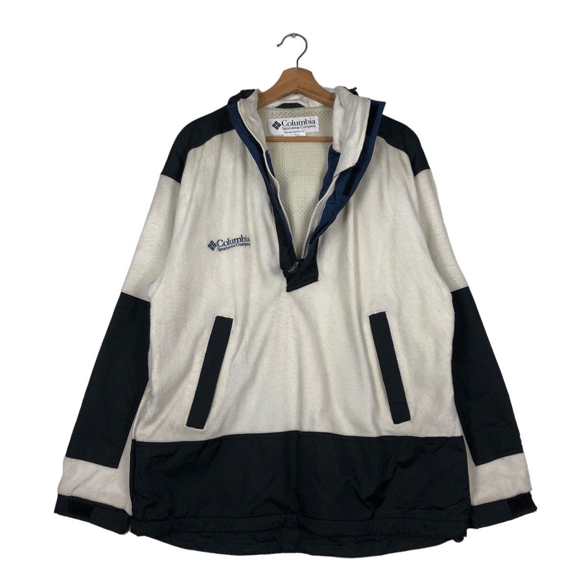 Japanese Brand VINTAGE ANORAK FLEECE JACKET PULL OVER COLUMBIA USA HUNTING Size US M / EU 48-50 / 2 - 12 Thumbnail