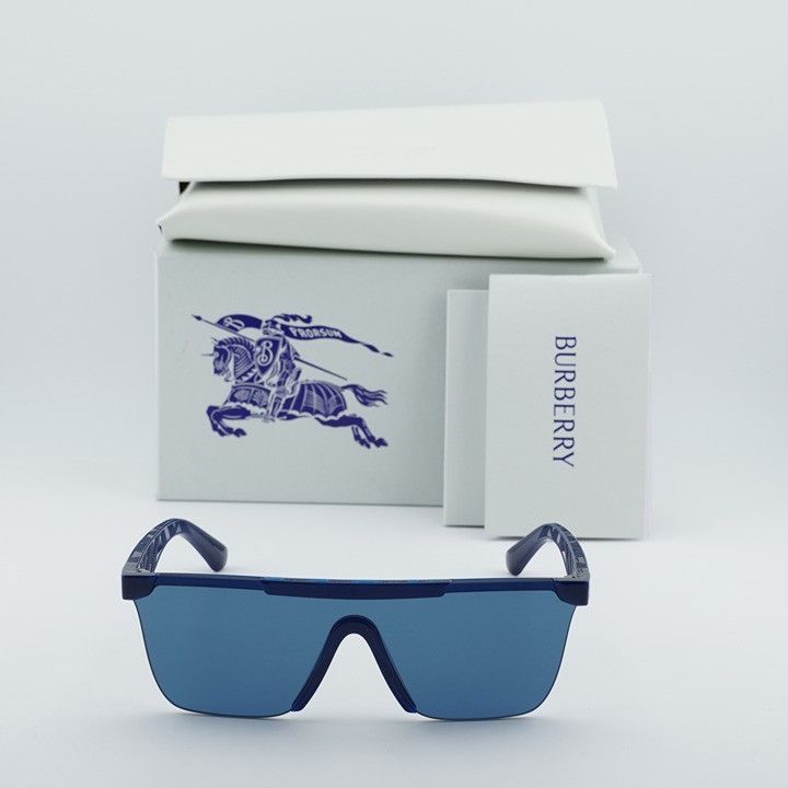 Burberry Burberry BE4480D 411080 Sunglasses Blue Square Frame, Blue Size ONE SIZE - 10 Thumbnail