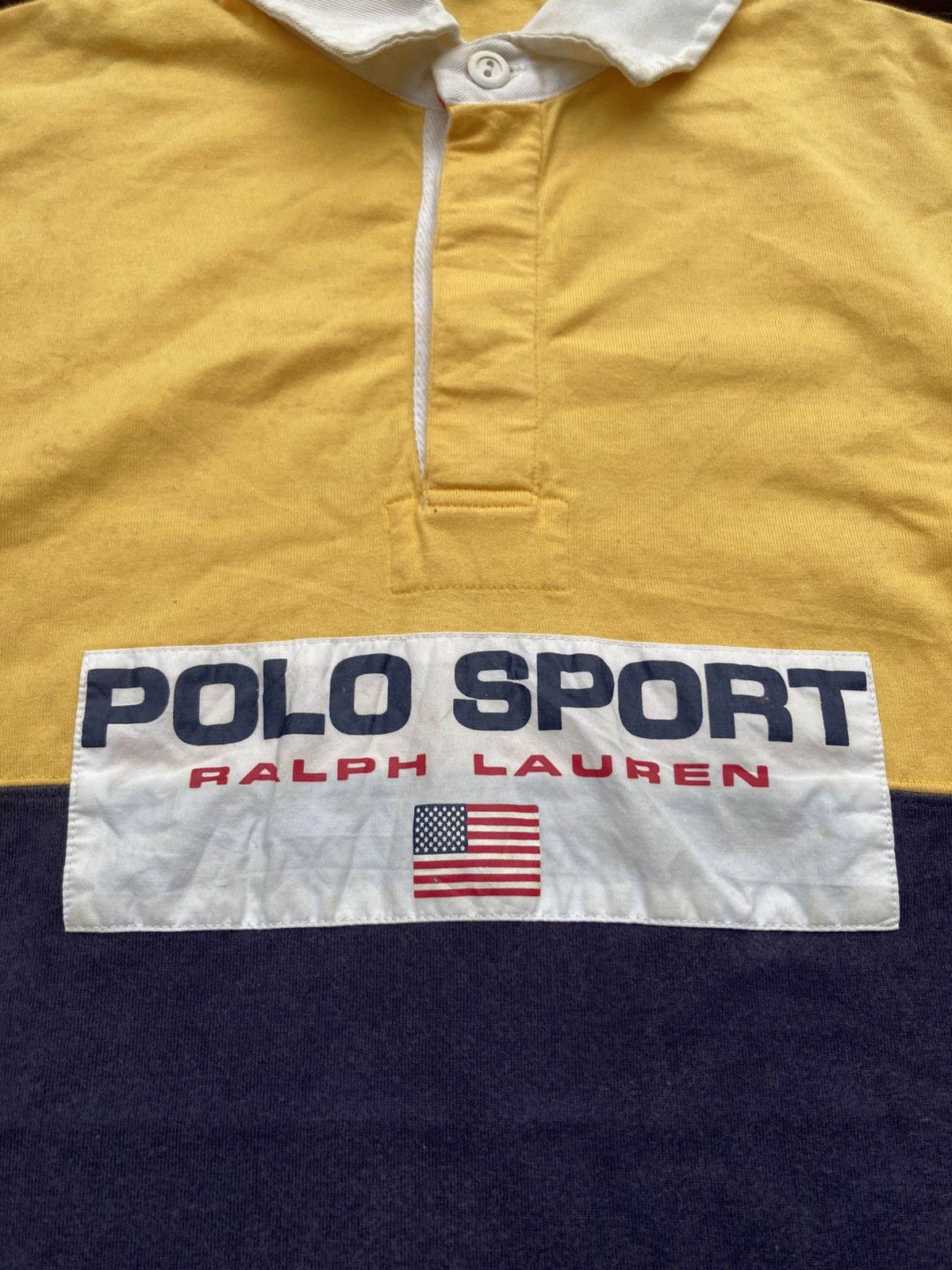 Vintage Vintage 90s Polo Sport Ralph Lauren Dual Tone Size US M / EU 48-50 / 2 - 4 Thumbnail