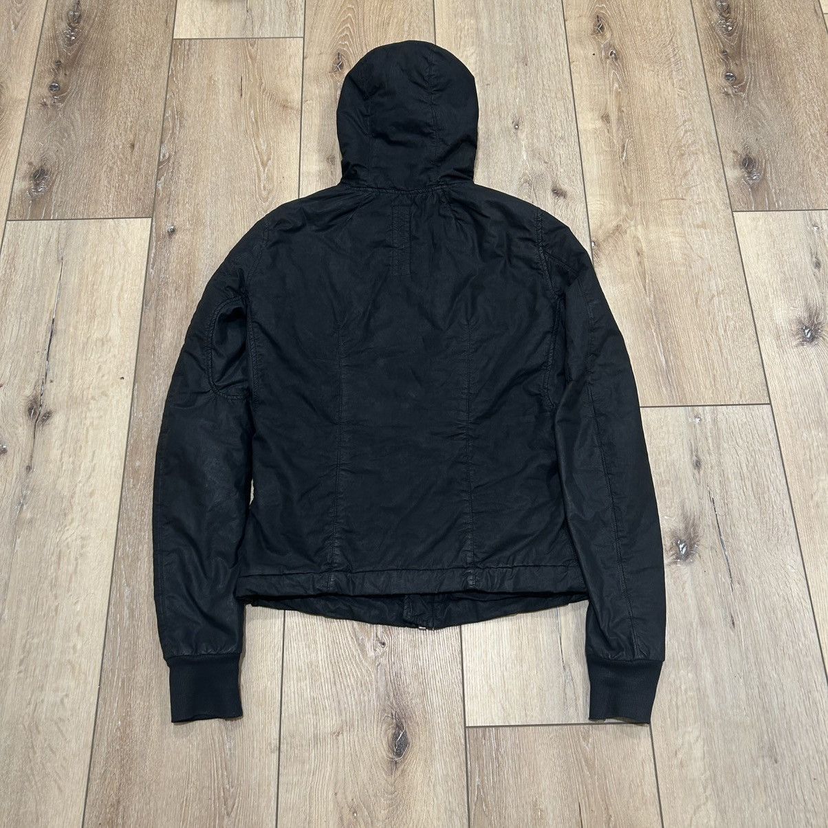 Rick Owens Drkshdw Rick Owens DRKSHDW AW08 “STAG” Waxed Scuba Jacket Size US XS / EU 42 / 0 - 7 Thumbnail