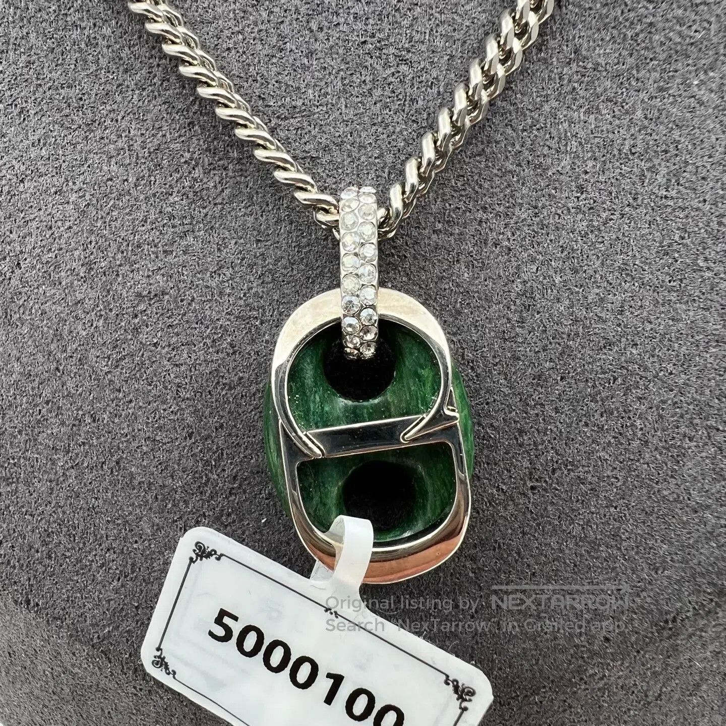 Dior Dior Agate letter necklace Size ONE SIZE - 2 Thumbnail