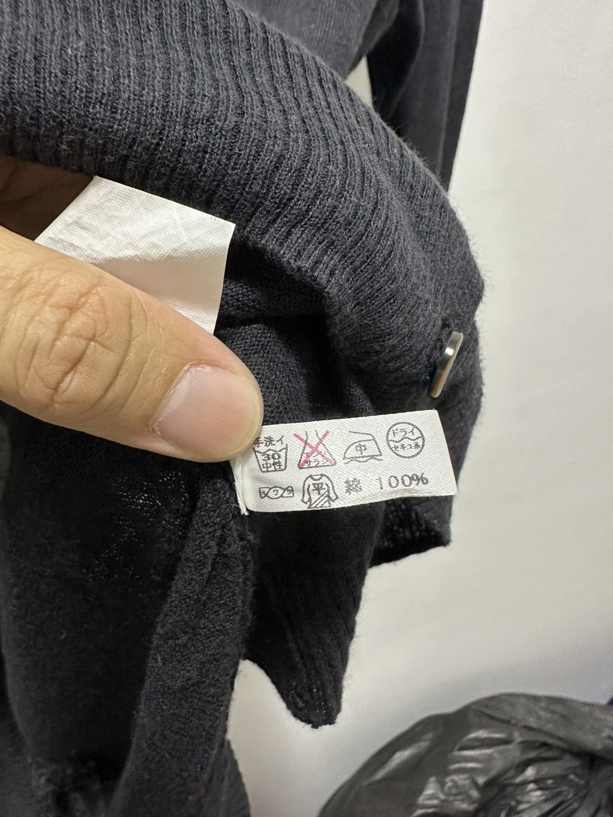 Y's × Yohji Yamamoto Vintage Y’s For Living Cardigan Design Yohji Yamamoto Size US M / EU 48-50 / 2 - 8 Thumbnail