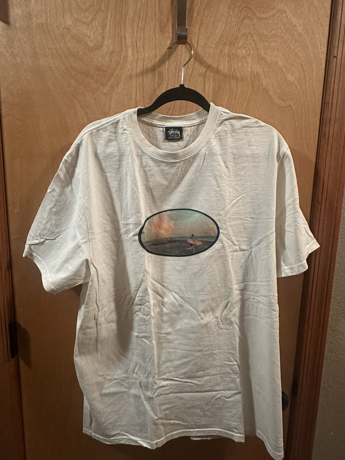 Stussy Gum Crush Stussy Surfing 2021 t shirt Size US L / EU 52-54 / 3 - 1 Thumbnail