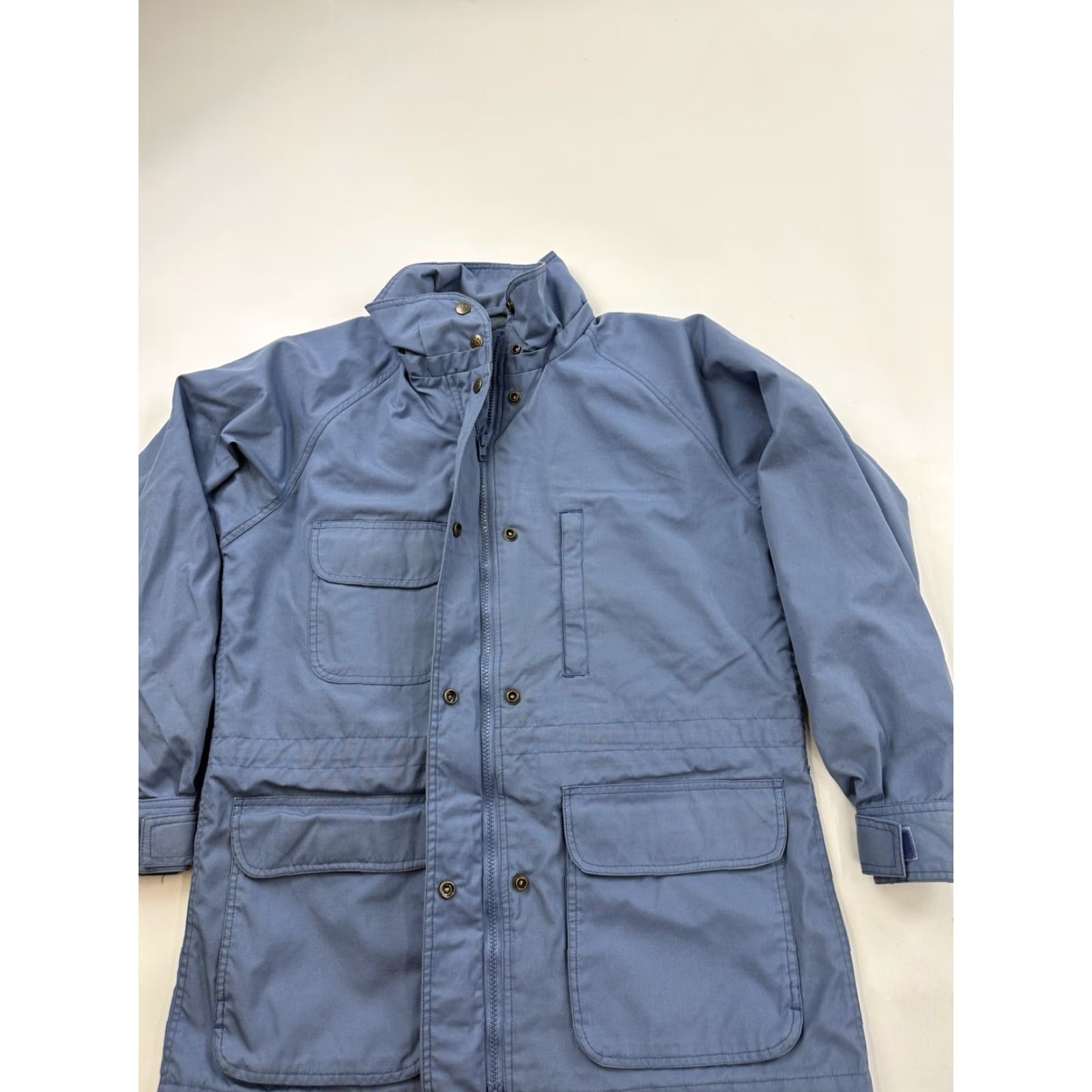 Eddie Bauer Eddie Bauer Jacket Women M Blue Full Zip Wool Nylon Winter Full Zip Up Wool Nylon Mid Blue Womens Jacket Size M / US 6-8 / IT 42-44 - 4 Thumbnail