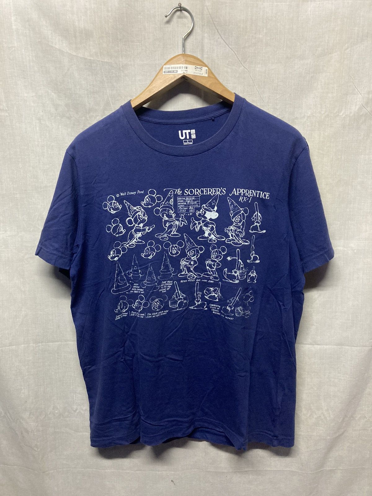 Disney × Uniqlo UT x Disney Mickey Mouse Sorcerer Tee Size US L / EU 52-54 / 3 - 2 Thumbnail