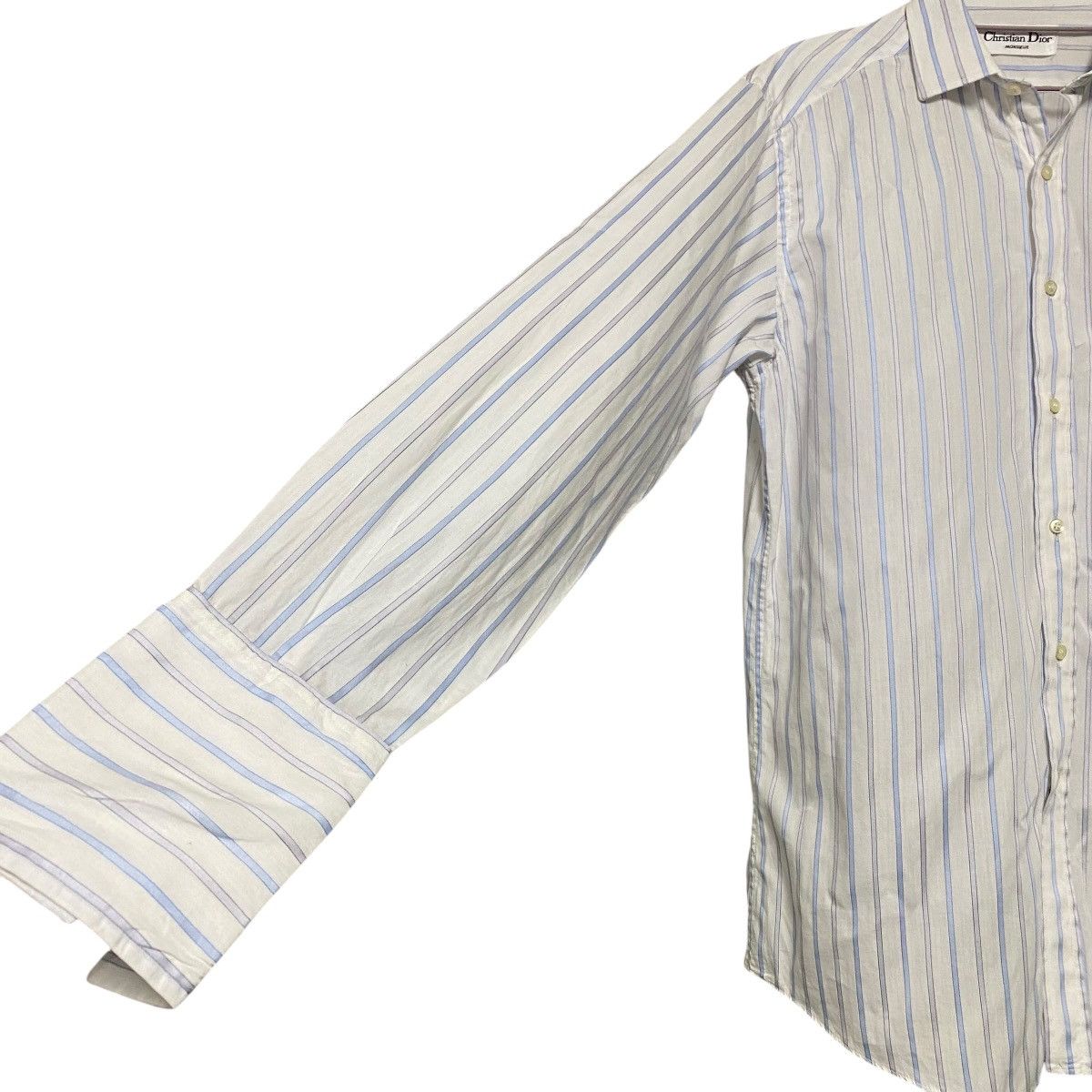 Christian Dior Monsieur Christian Dior Monsieur Shirt Longsleeve Striped Size US M / EU 48-50 / 2 - 7 Thumbnail