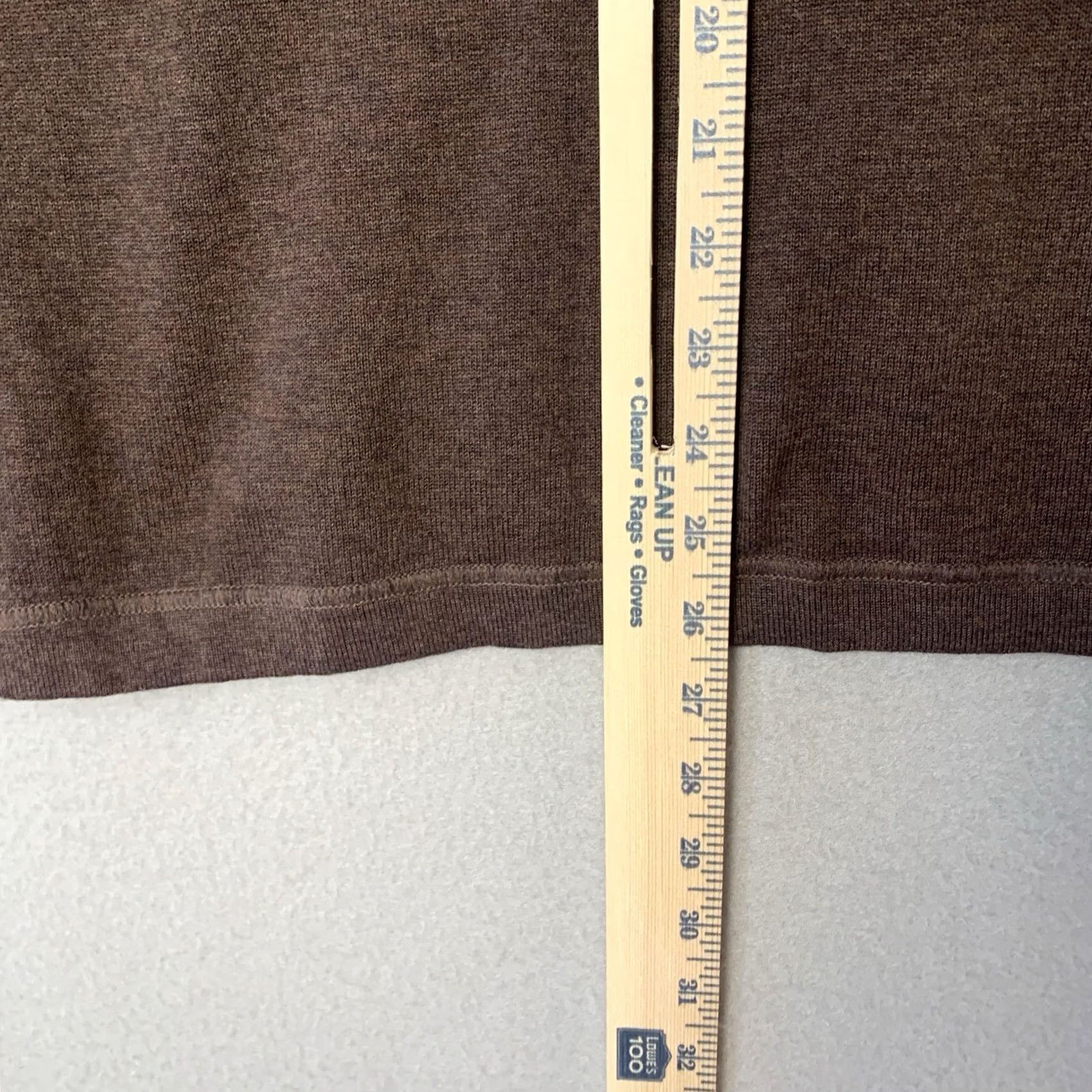 Tommy Bahama Tommy Bahama Sweater Men Large Brown V-Neck Cotton Knit Ribbed Sides Logo Pullover All Seasons Size US L / EU 52-54 / 3 - 8 Thumbnail