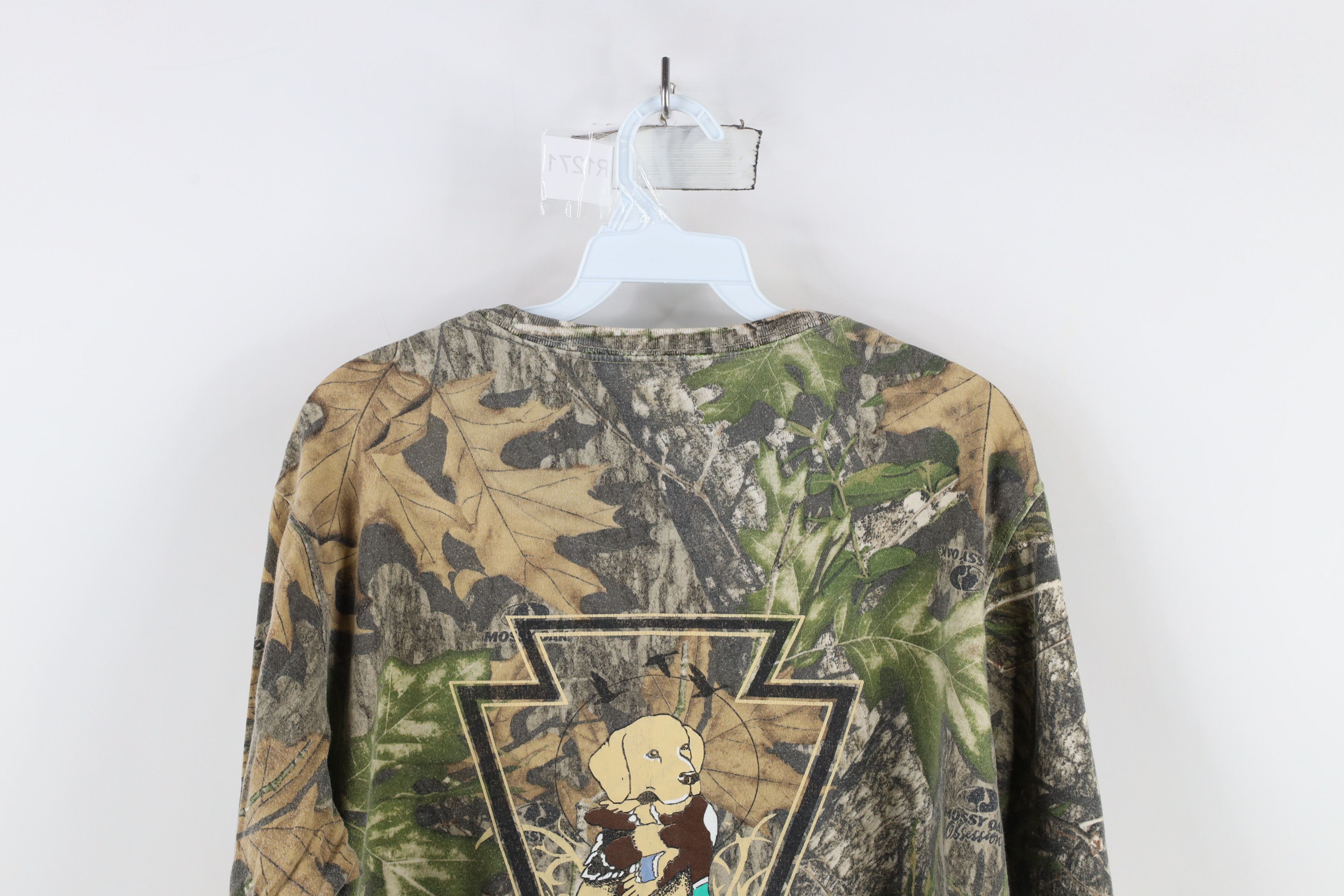 Vintage Vintage Y2K Streetwear Mossy Camouflage Long Sleeve T-Shirt Size US L / EU 52-54 / 3 - 9 Thumbnail