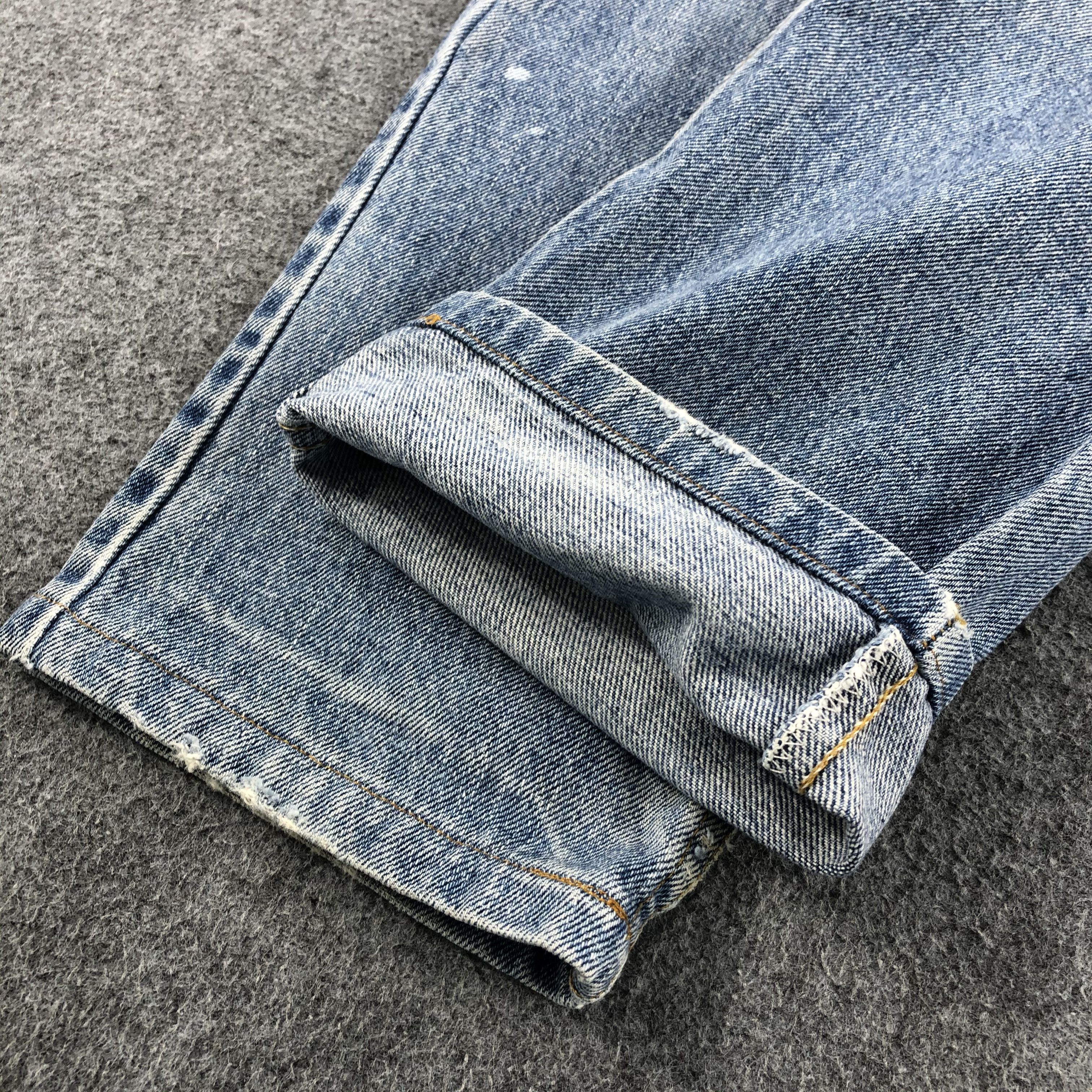 Levi's Vintage 90s Levis 512 Jeans Slim Fit Denim KJ482 Size US 35 - 7 Thumbnail