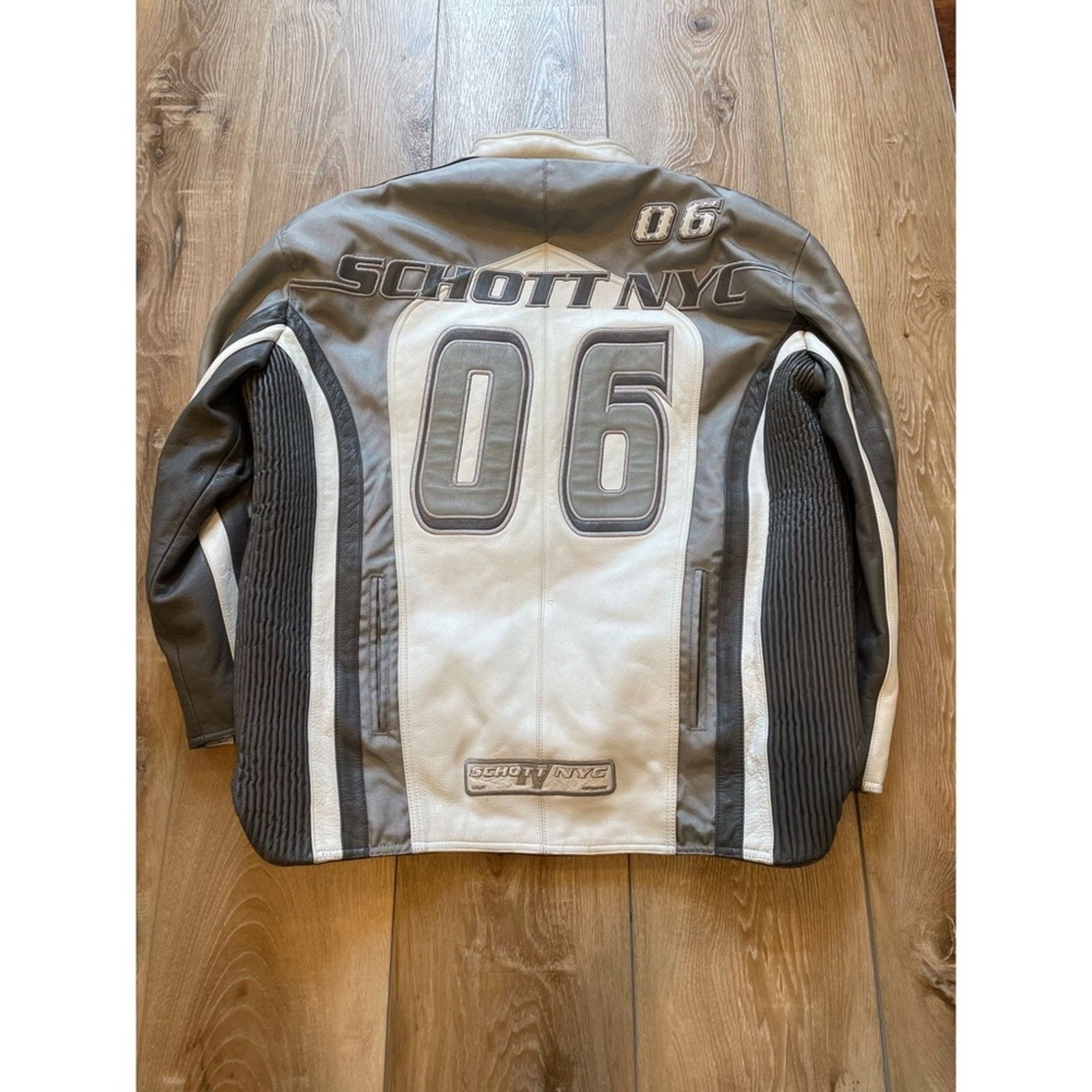 Schott Schott NYC Racing Jacket Size US M / EU 48-50 / 2 - 2 Thumbnail